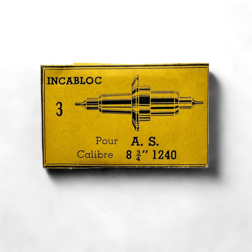 Genuine original vintage balance staff from AS for caliber 1240