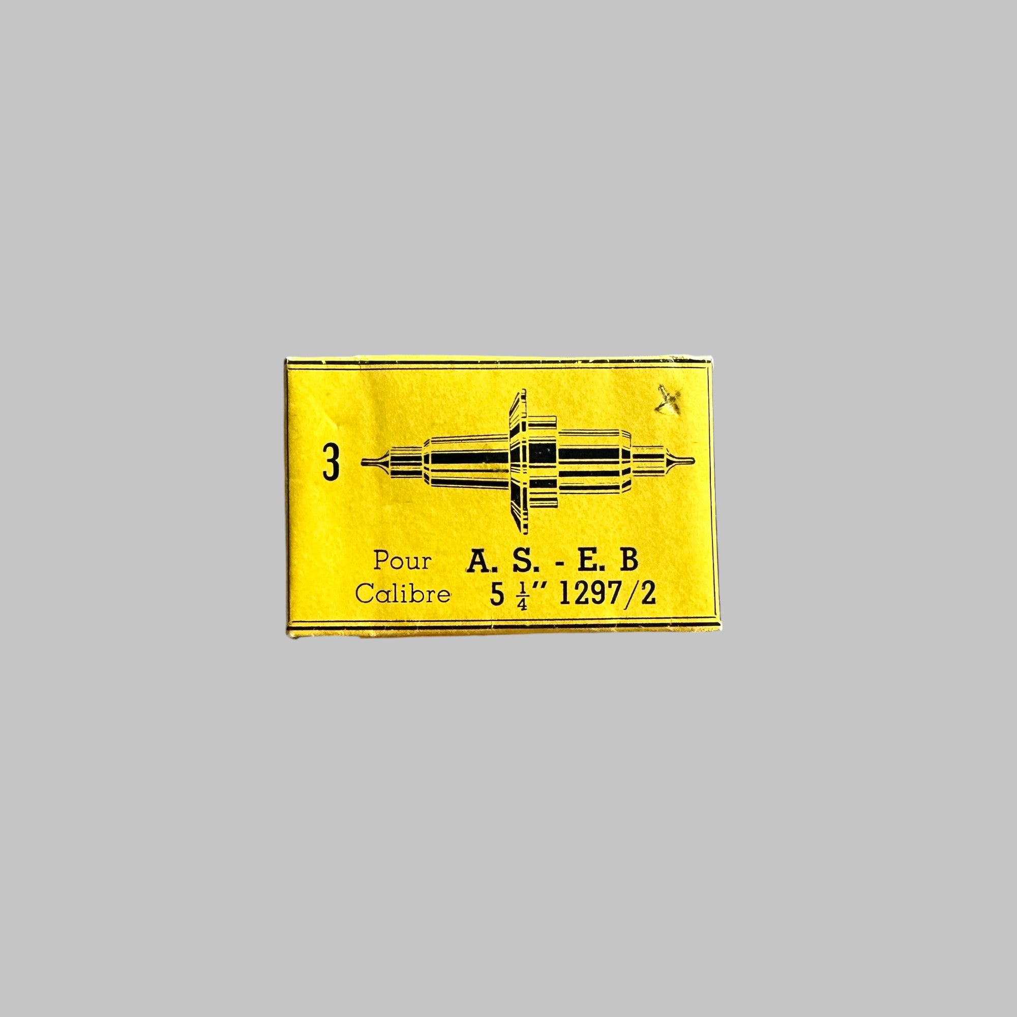 Genuine original vintage balance staff from AS for caliber 1297