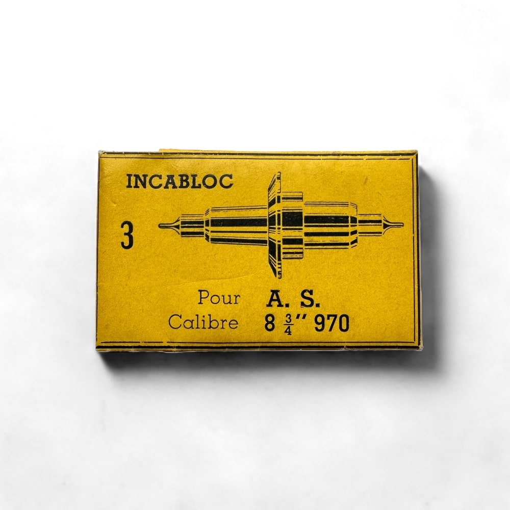 Genuine original vintage balance staff from AS for caliber 970