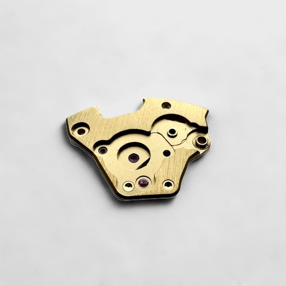 Genuine original vintage train wheel bridge from BUREN for caliber 12/14/15 referenced with nomenclature 110