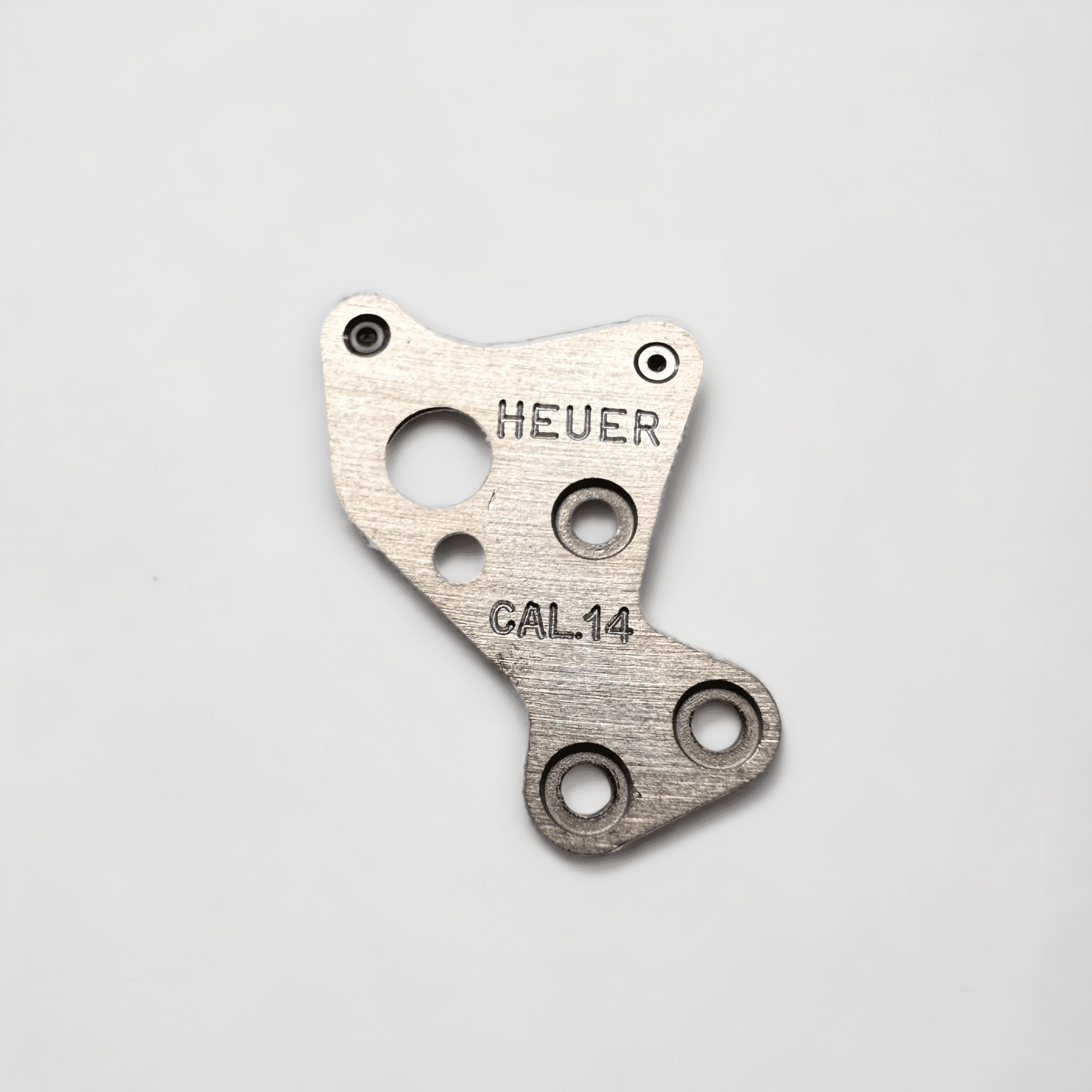 Genuine original vintage chronograph bridge from BUREN for caliber 14 HEUER referenced with nomenclature 8500