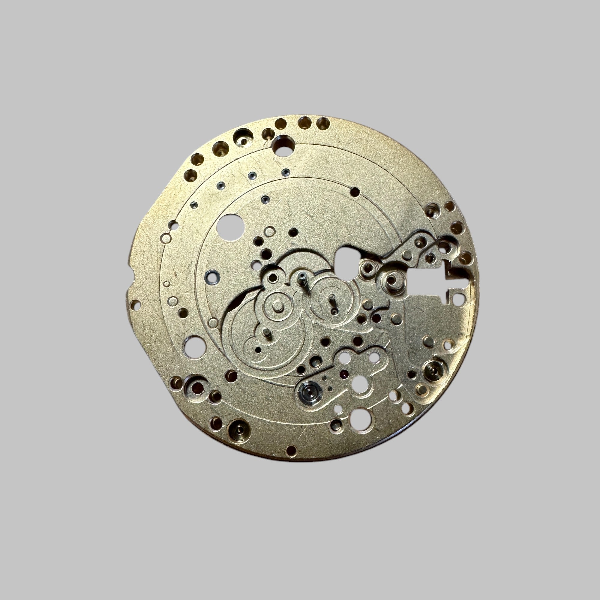 Genuine original vintage mainplate jewelled from BUREN for caliber 15