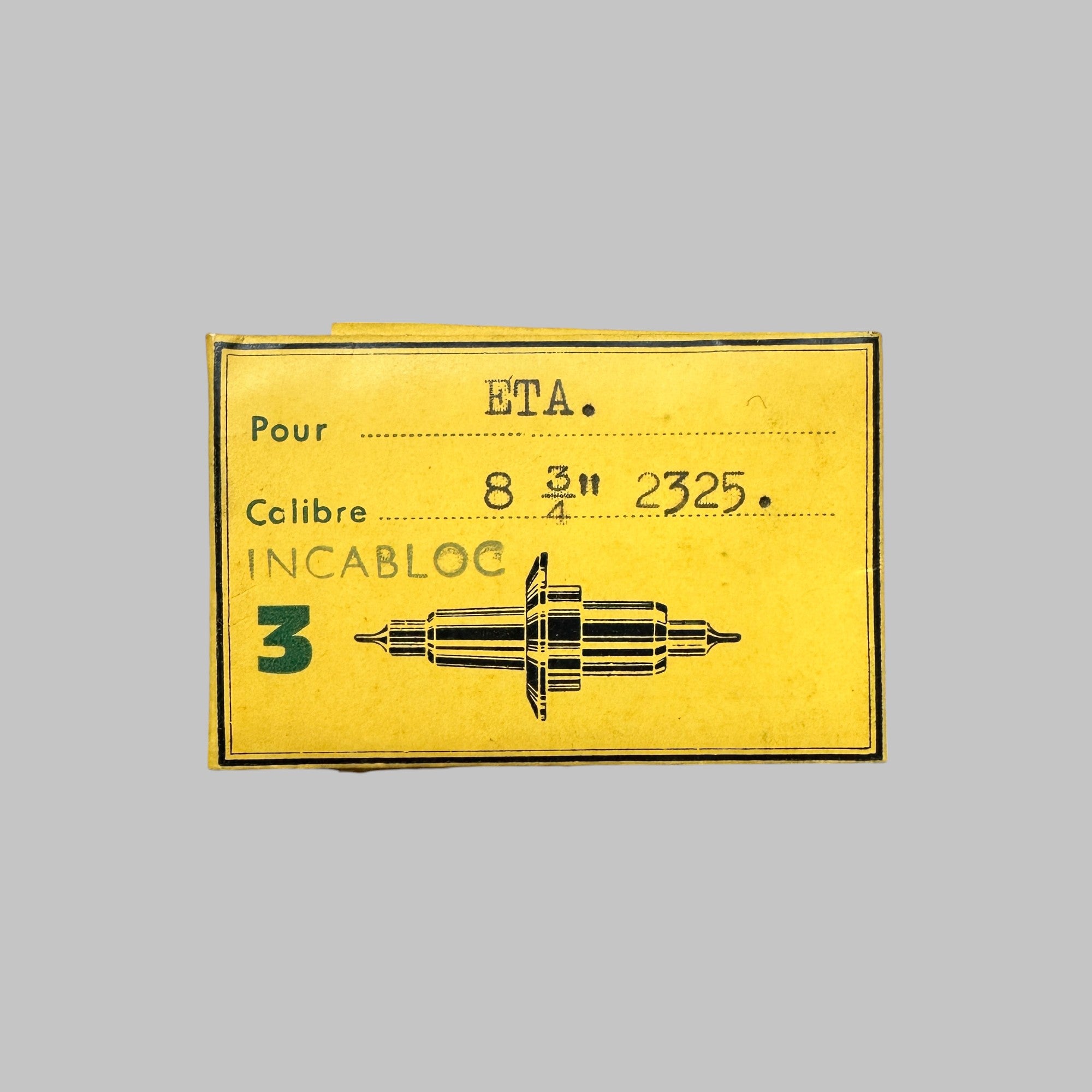 Genuine original vintage balance staff from ETA for caliber 2325