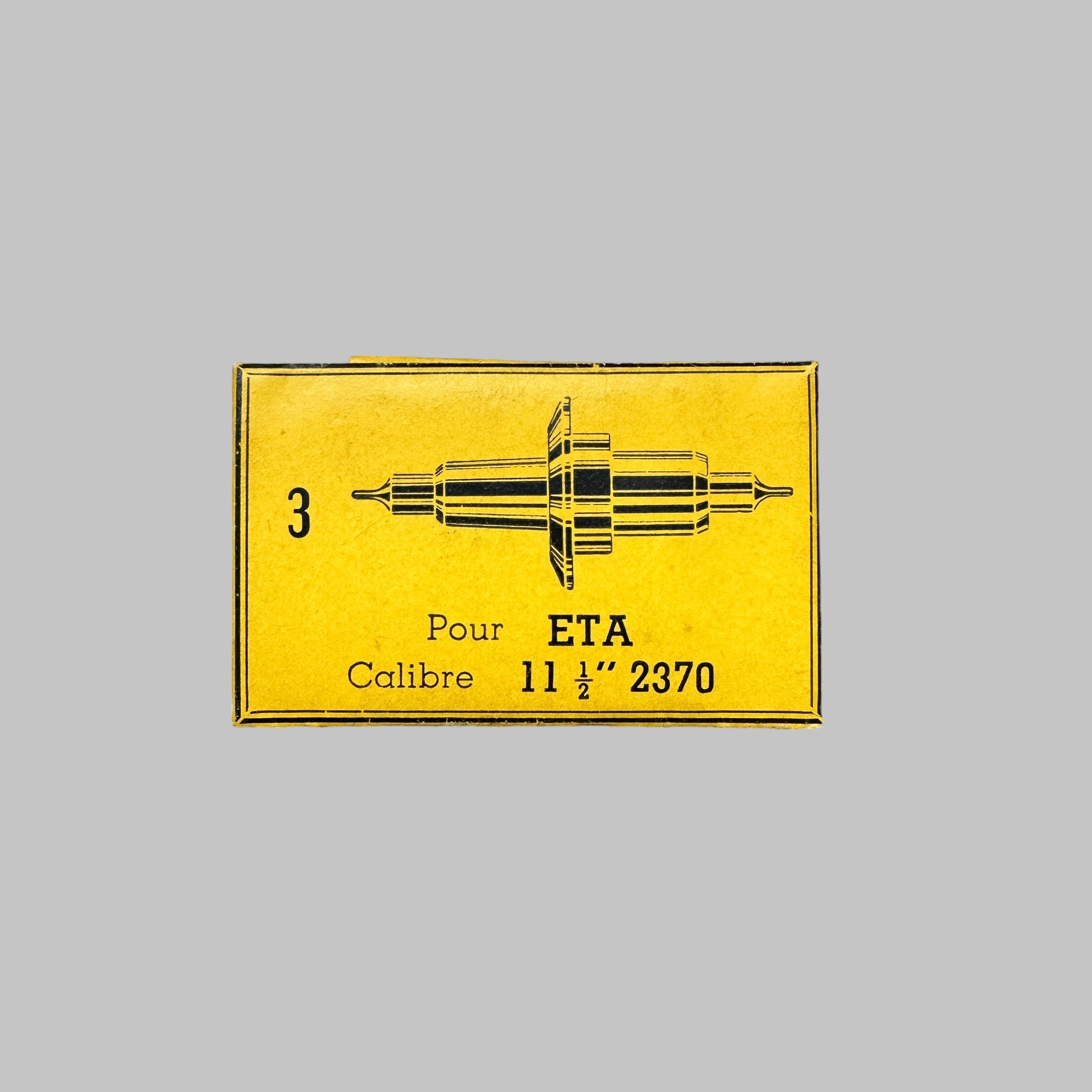 Genuine original vintage balance staff from ETA for caliber 2370