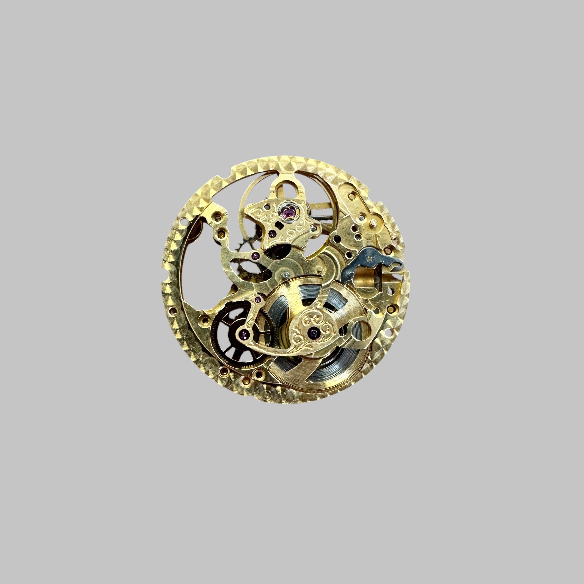 ETA CAL. 2801-2 - INCOMPLETE MOVEMENT GOOD, MECHANICAL. SQUELETON MOVEMENT