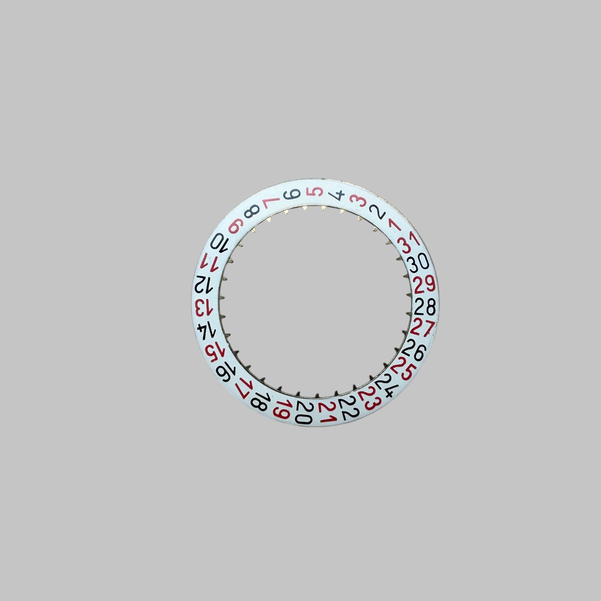 Genuine original vintage date indicator from Eta for caliber 2472 - side view