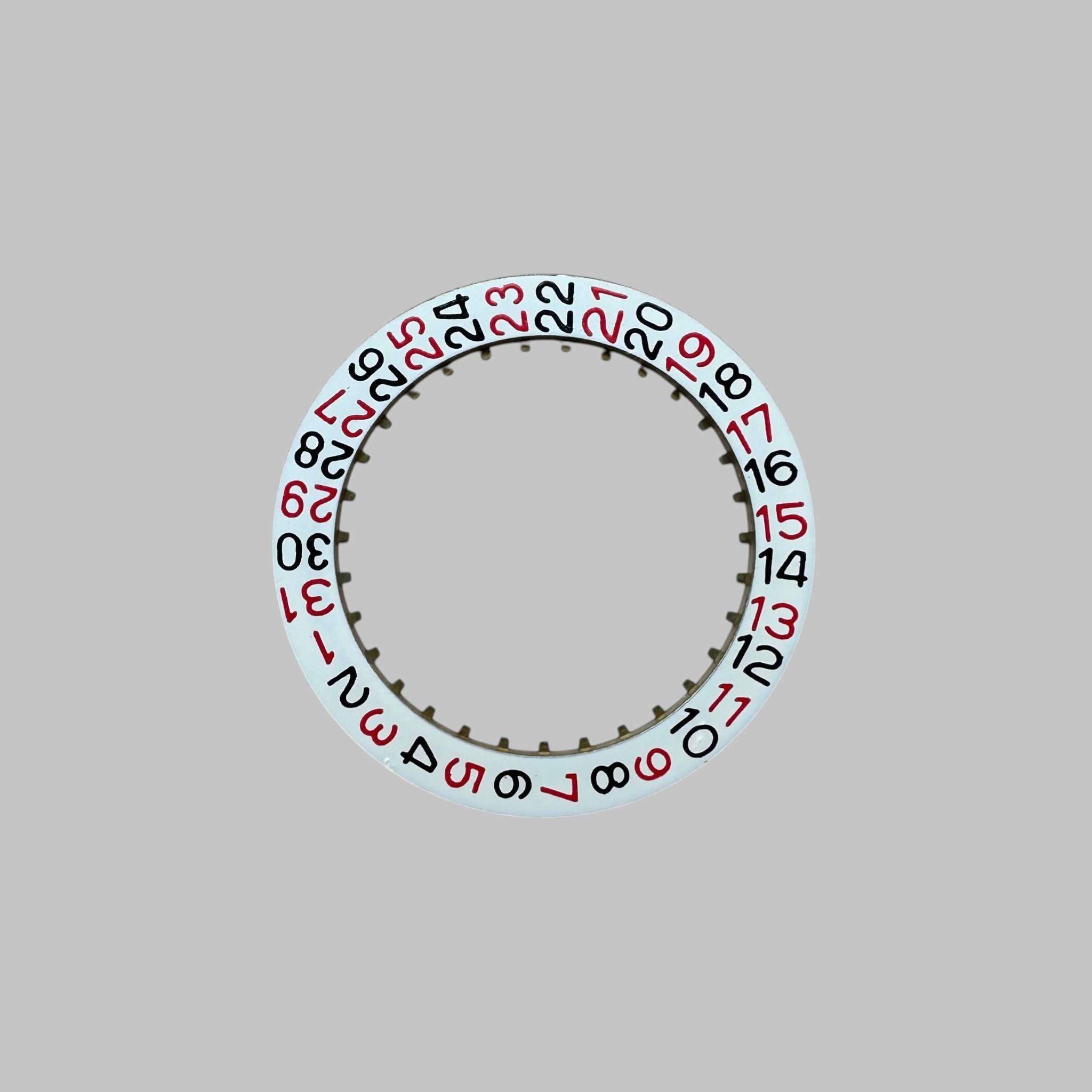 Genuine original vintage date indicator from Eta for caliber 2789 - side view