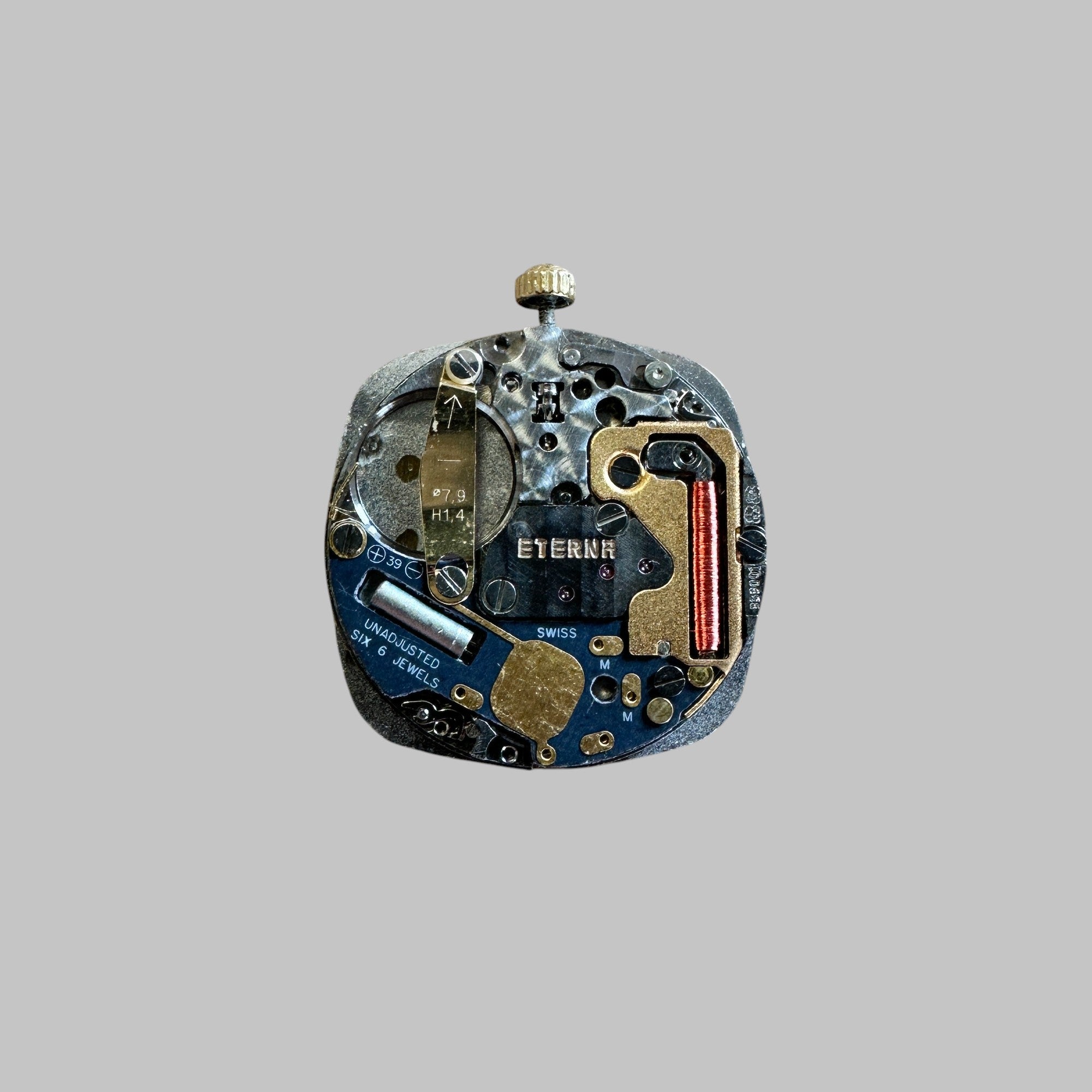ETERNA CAL. 959.001 - COMPLET MOVEMENT WITH DIAL AND HANDS GOOD, QUARTZ