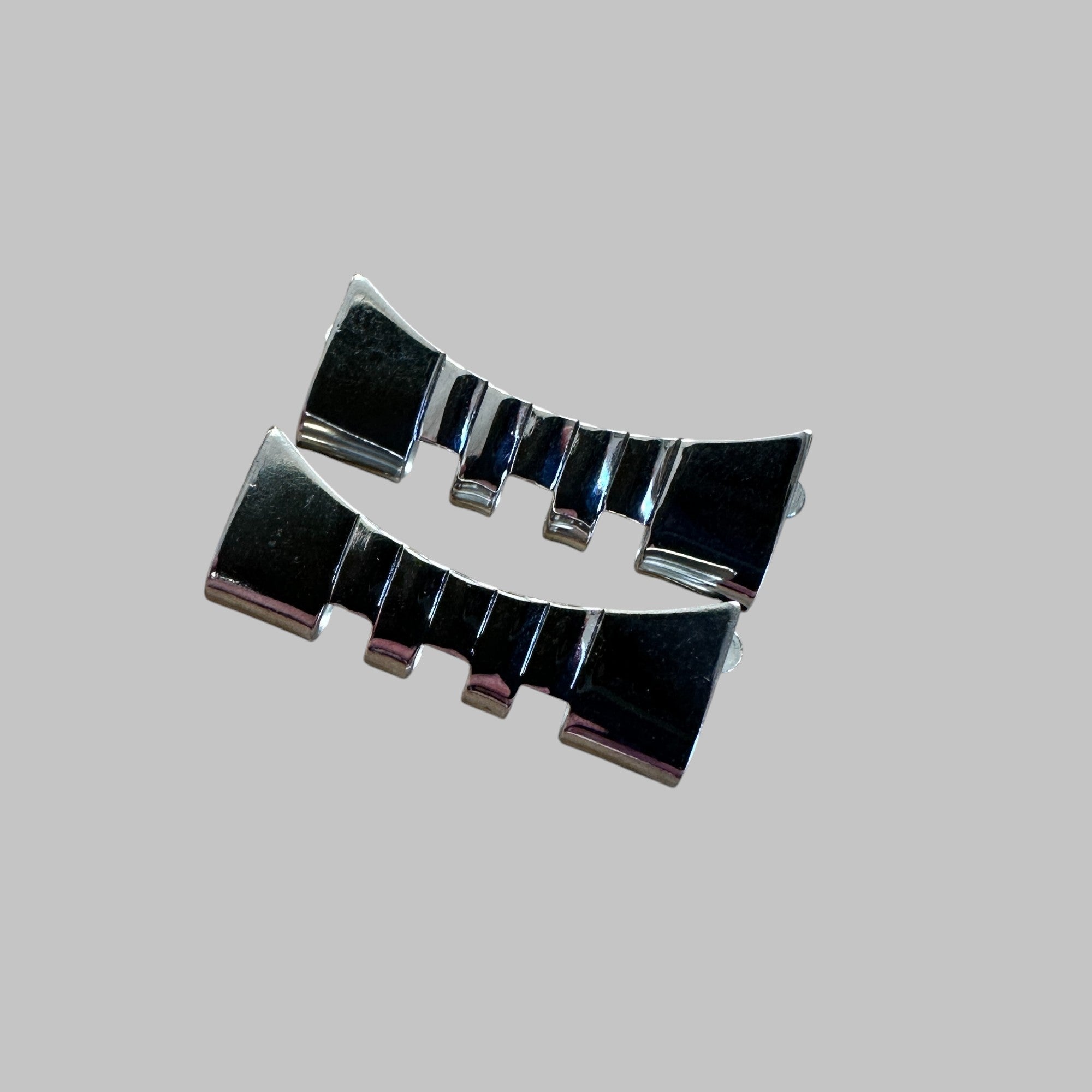 Genuine original vintage double grain endlinks from GAY FRERES of the model 20mm HLB of line AUTAVIA