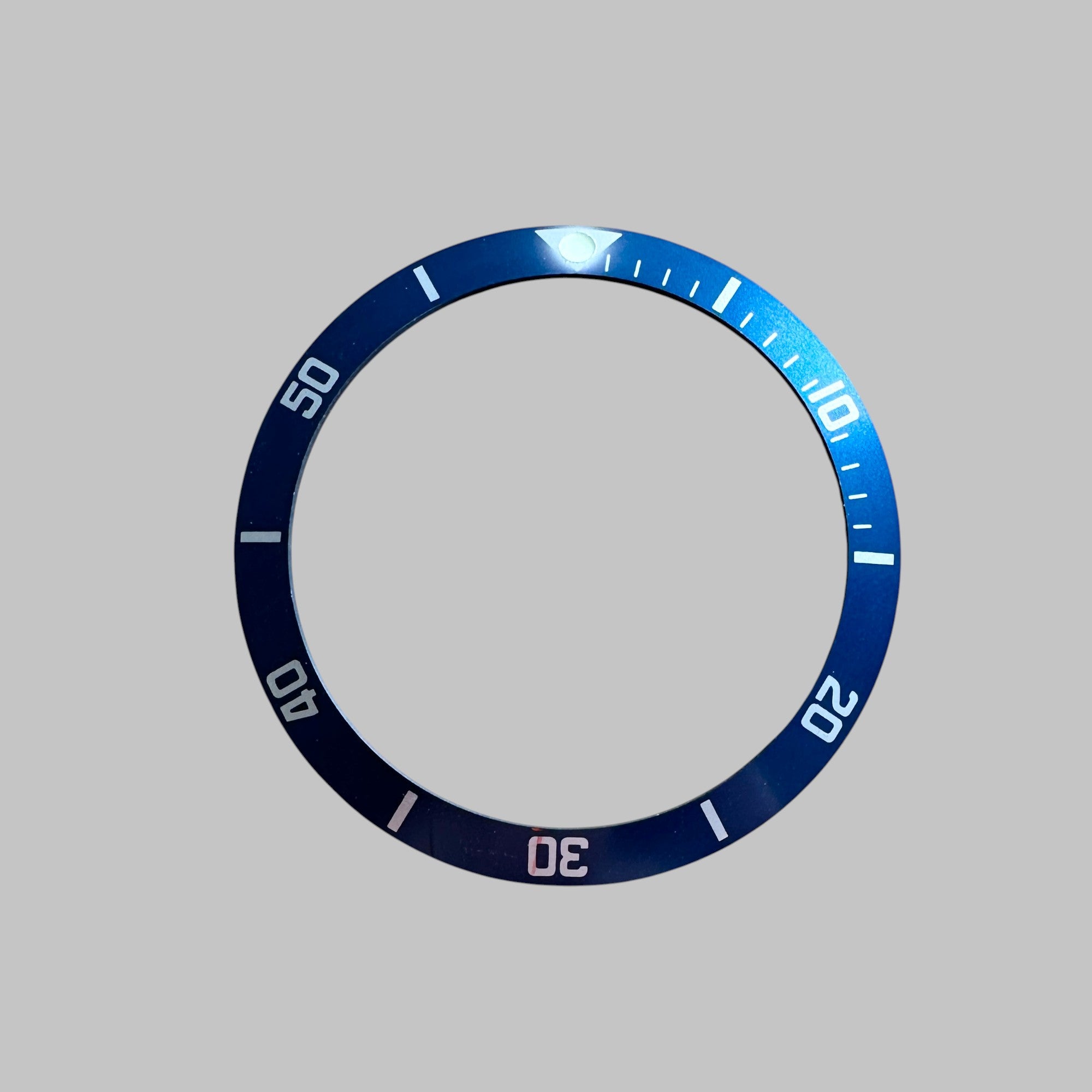 HAMILTON - INSERT DE LUNETTE CHRONOGRAPH HTC LANCASTER SUPERBE, BLEU