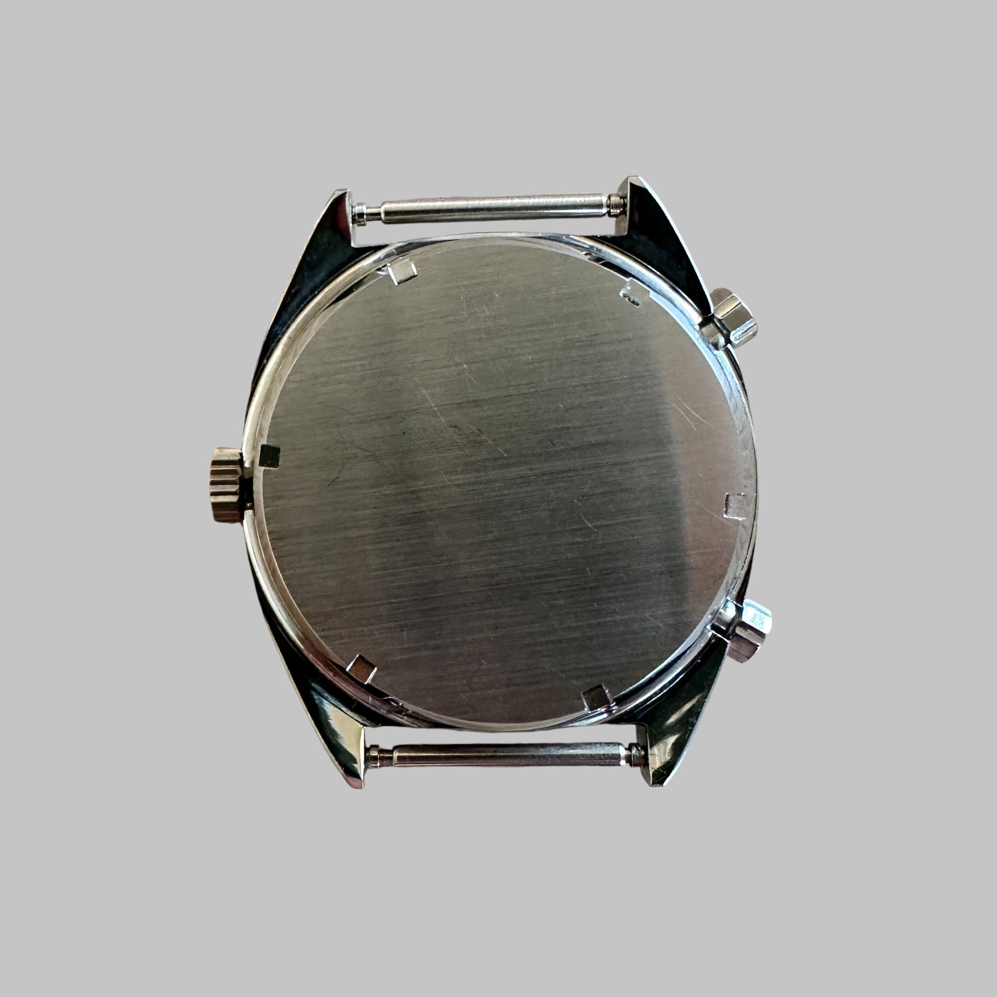 HEUER CAL. 11/12 - CASE CARRERA 1153 NOS, STEEL, WITHOUT PLEXI