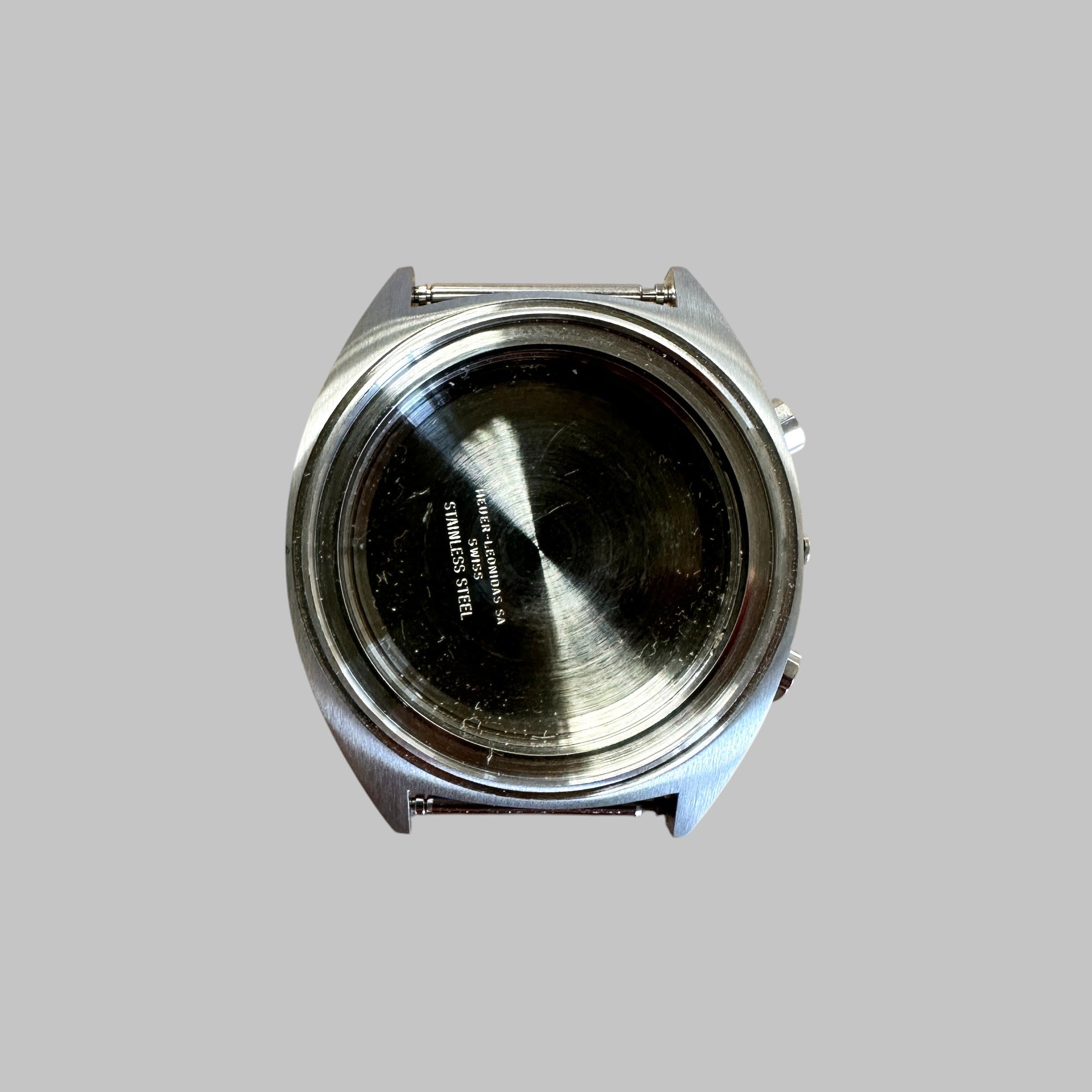 Genuine original vintage case from HEUER for caliber 7736 of the model 73653 of line CARRERA