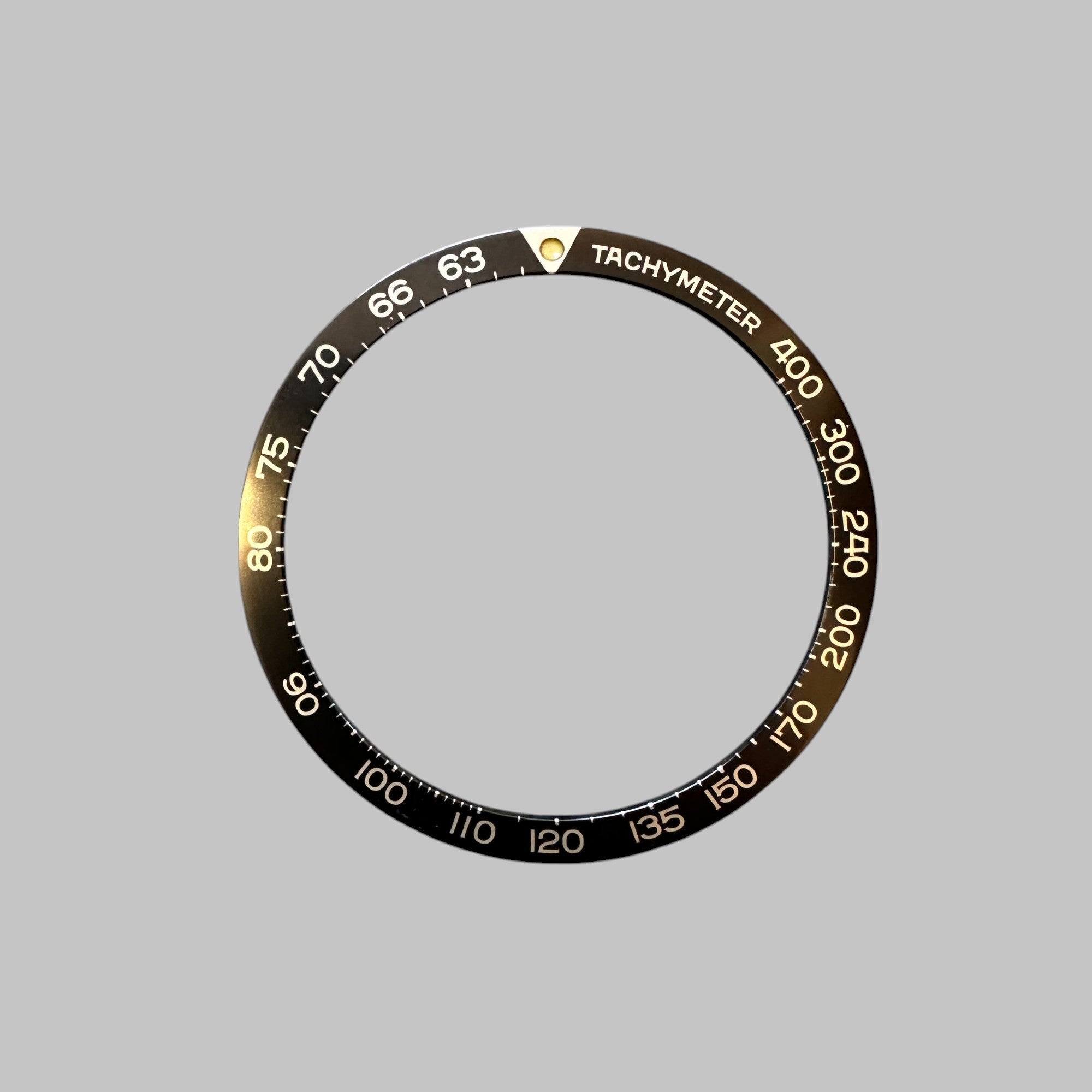 Genuine original vintage insert tachy from HEUER of the model 1163 of line AUTAVIA