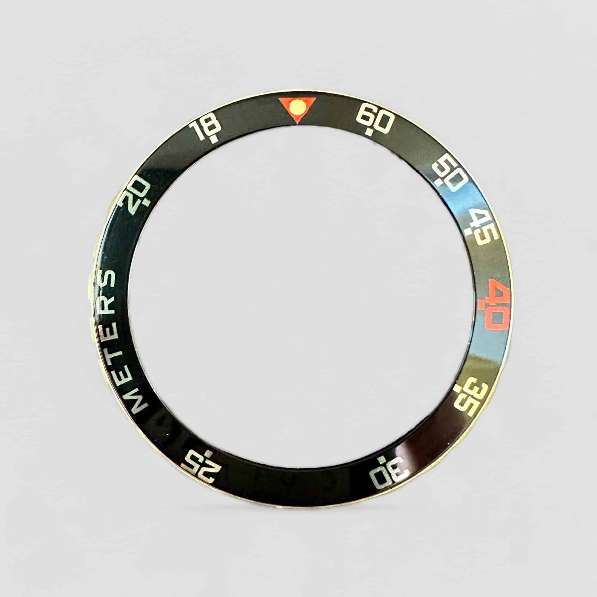 Genuine original vintage bezel meters from HEUER of the model 11630P of line AUTAVIA