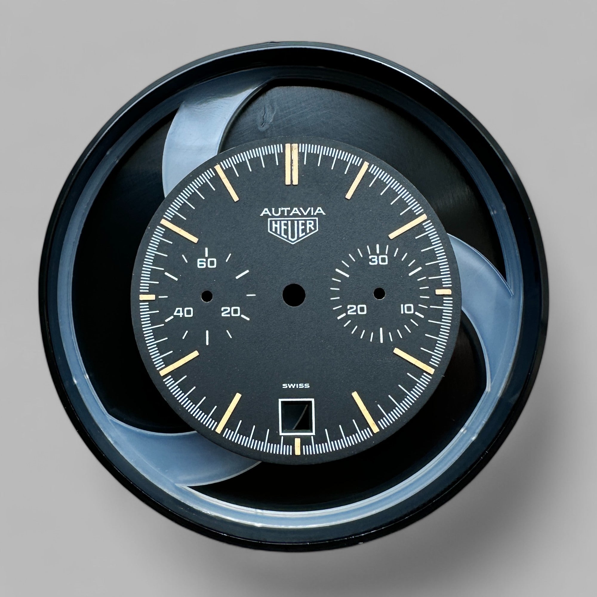 HEUER - CADRAN AUTAVIA 73463, MILITARY