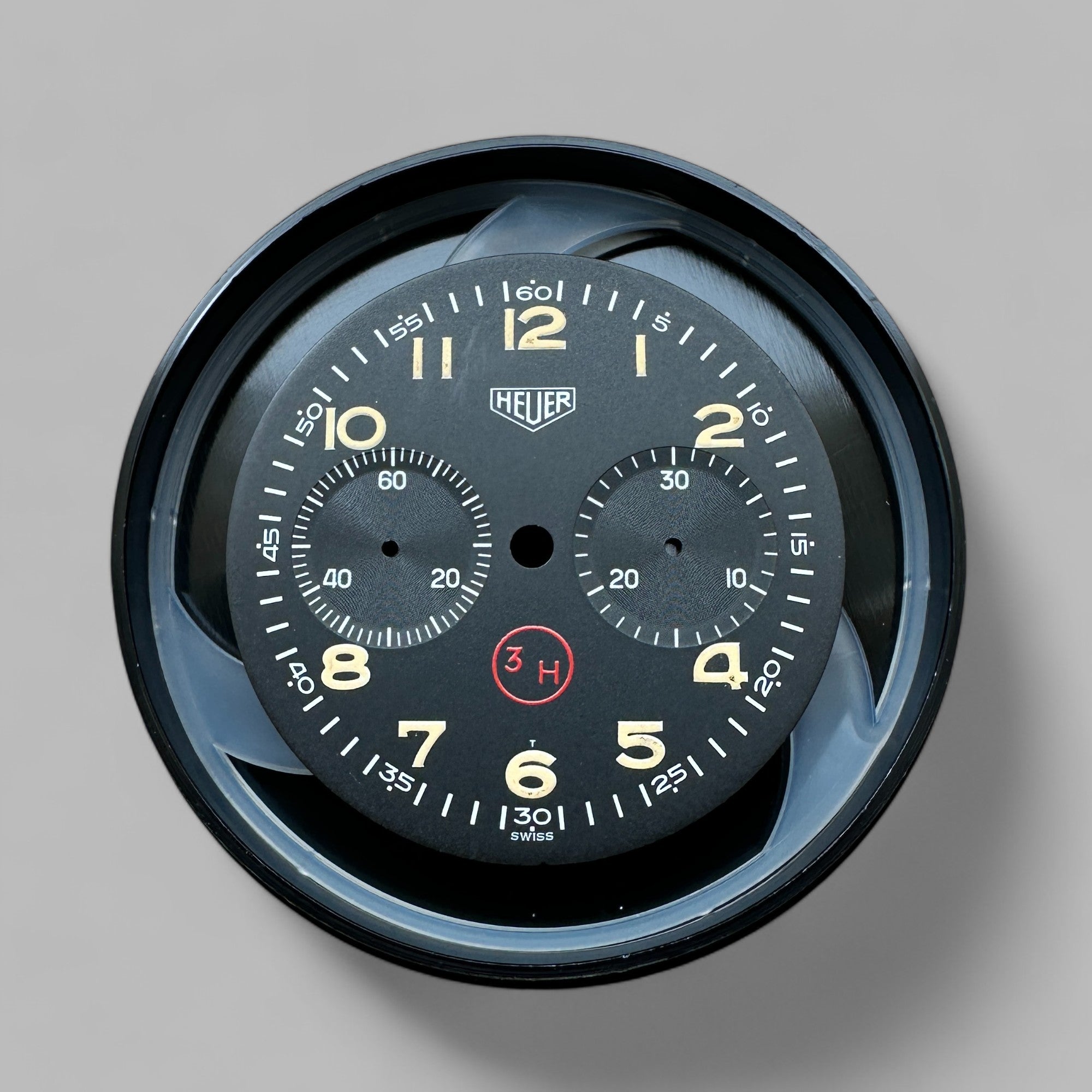 HEUER - CADRAN BUND 1550, 3H