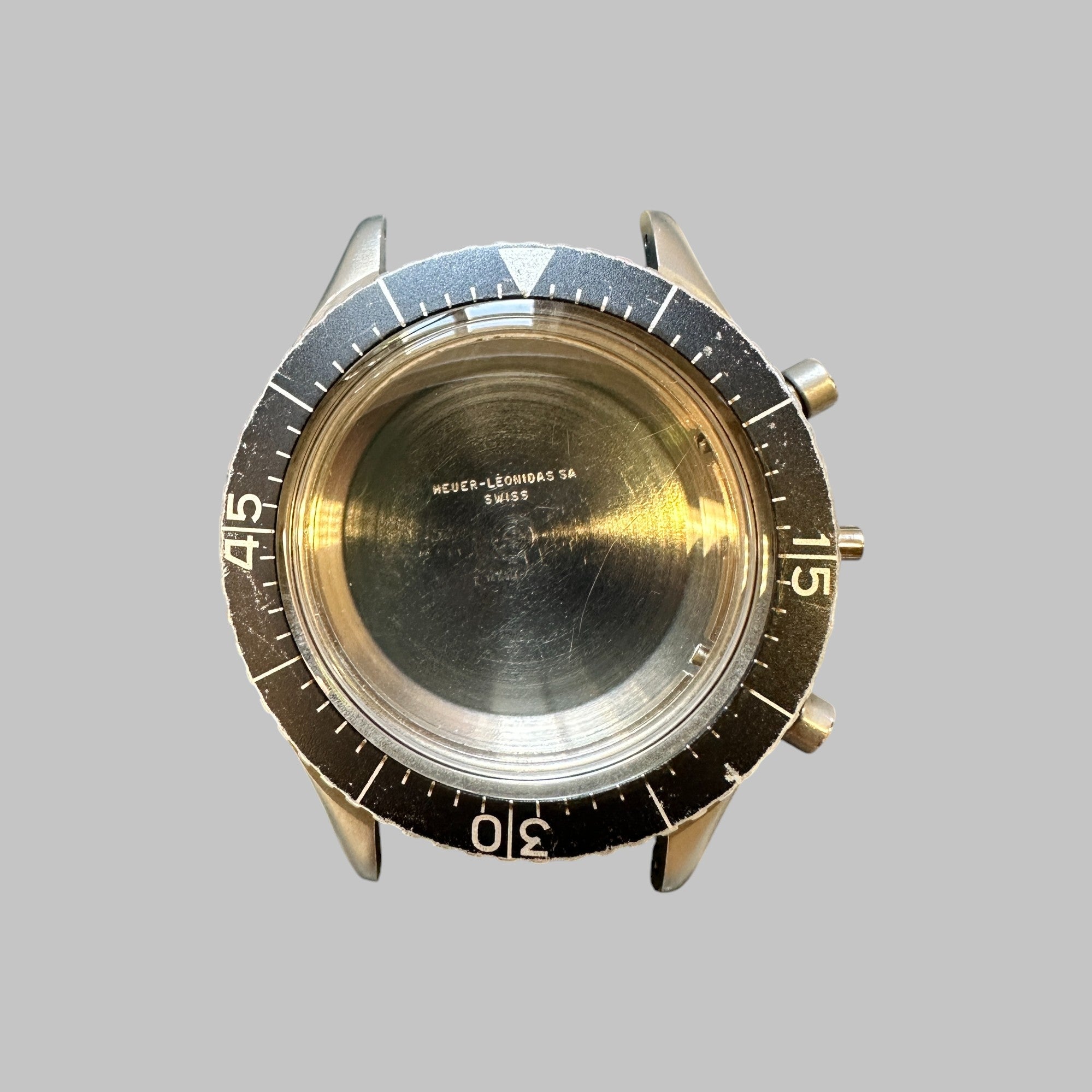 HEUER - BOÎTE BUNDESWEHR 1550 SANS COURONNE, MILITAIRE, 6645_12-146-3XXX