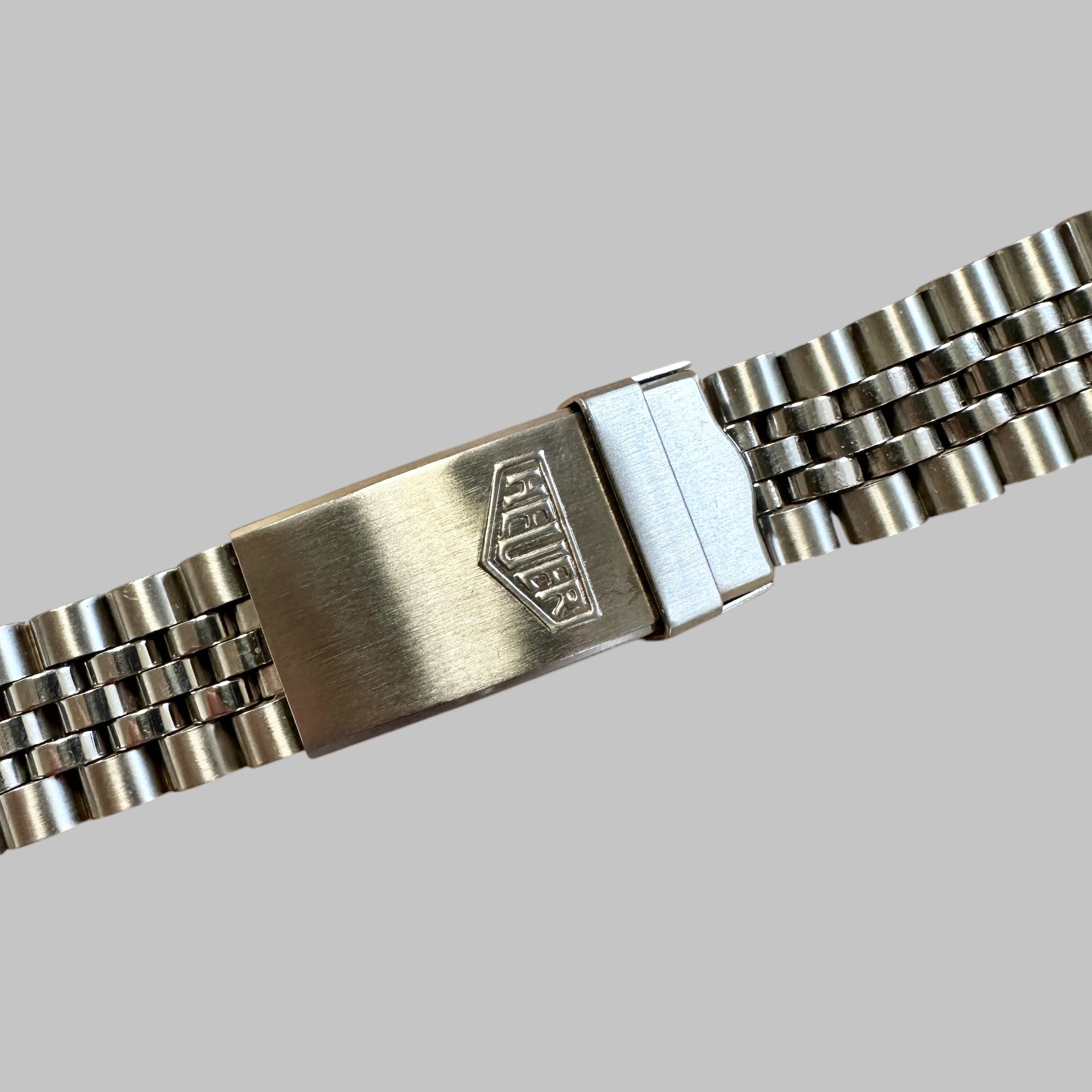 HEUER - BRACELET ACIER AUTAVIA AUTAVIA 11063 SUPERBE, AVEC BOUCLE, SANS MAILLON D'EXTREMITÉ