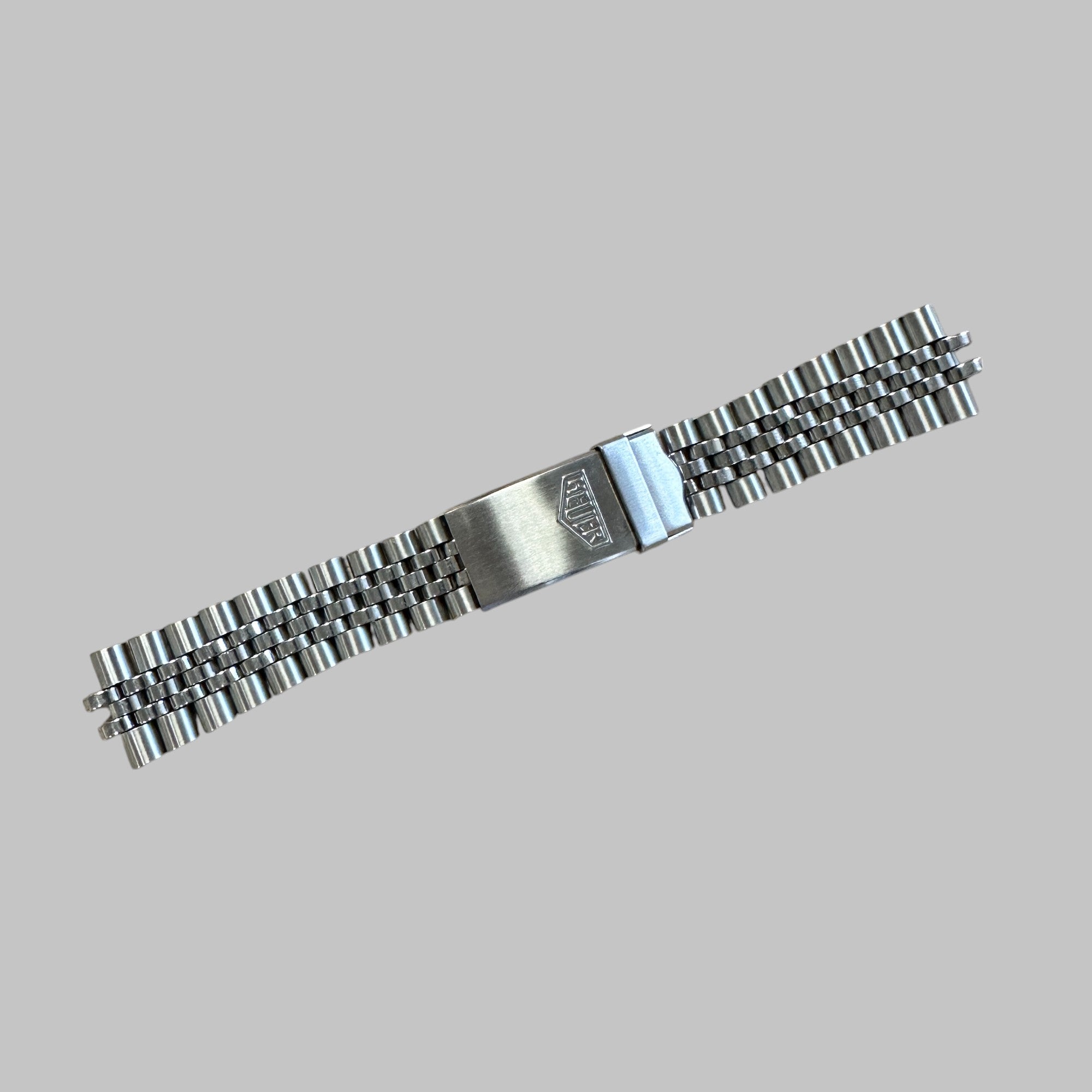 HEUER - BRACELET ACIER AUTAVIA AUTAVIA 11063 SUPERBE, AVEC BOUCLE, SANS MAILLON D'EXTREMITÉ