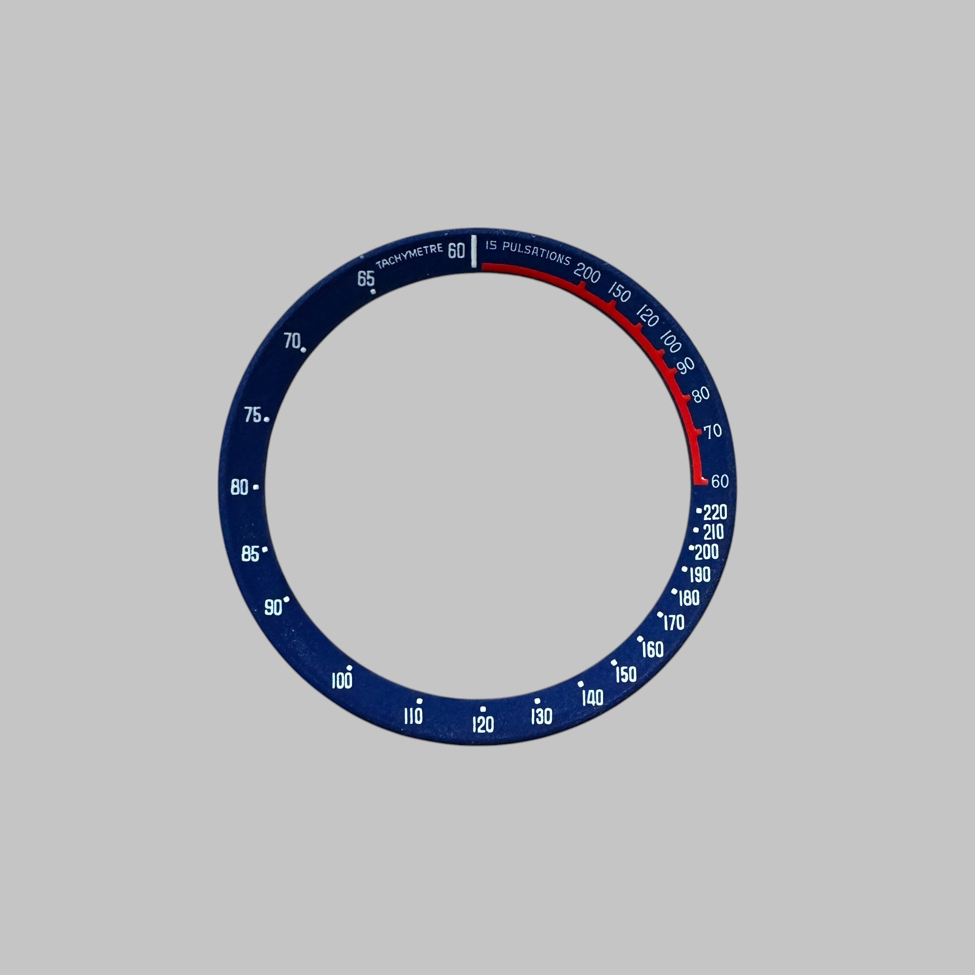 Genuine original vintage flange from HEUER of the model 110.503 of line MONTREAL