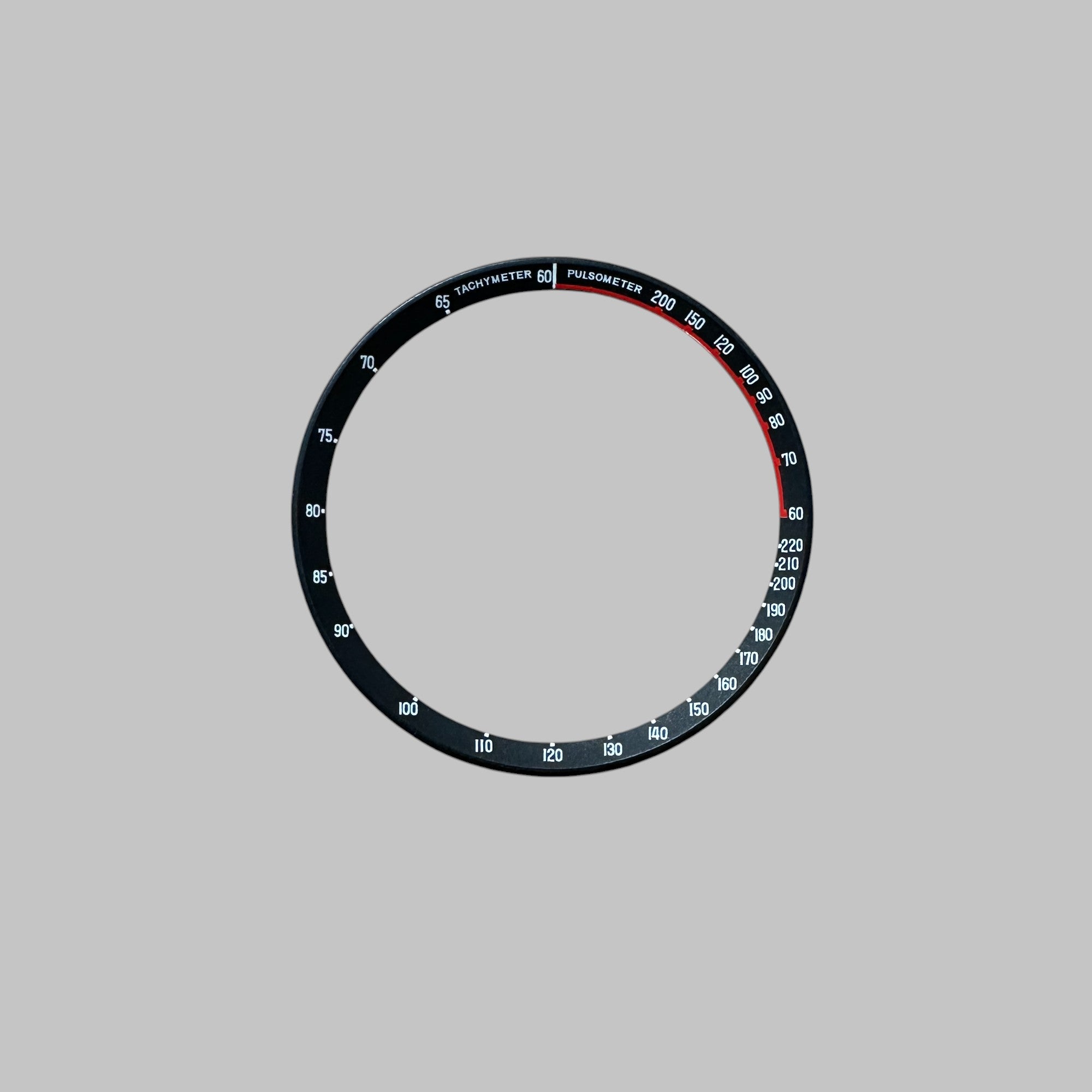 Genuine original vintage flange from HEUER of the model 110.50X - 150.50X of line MONZA