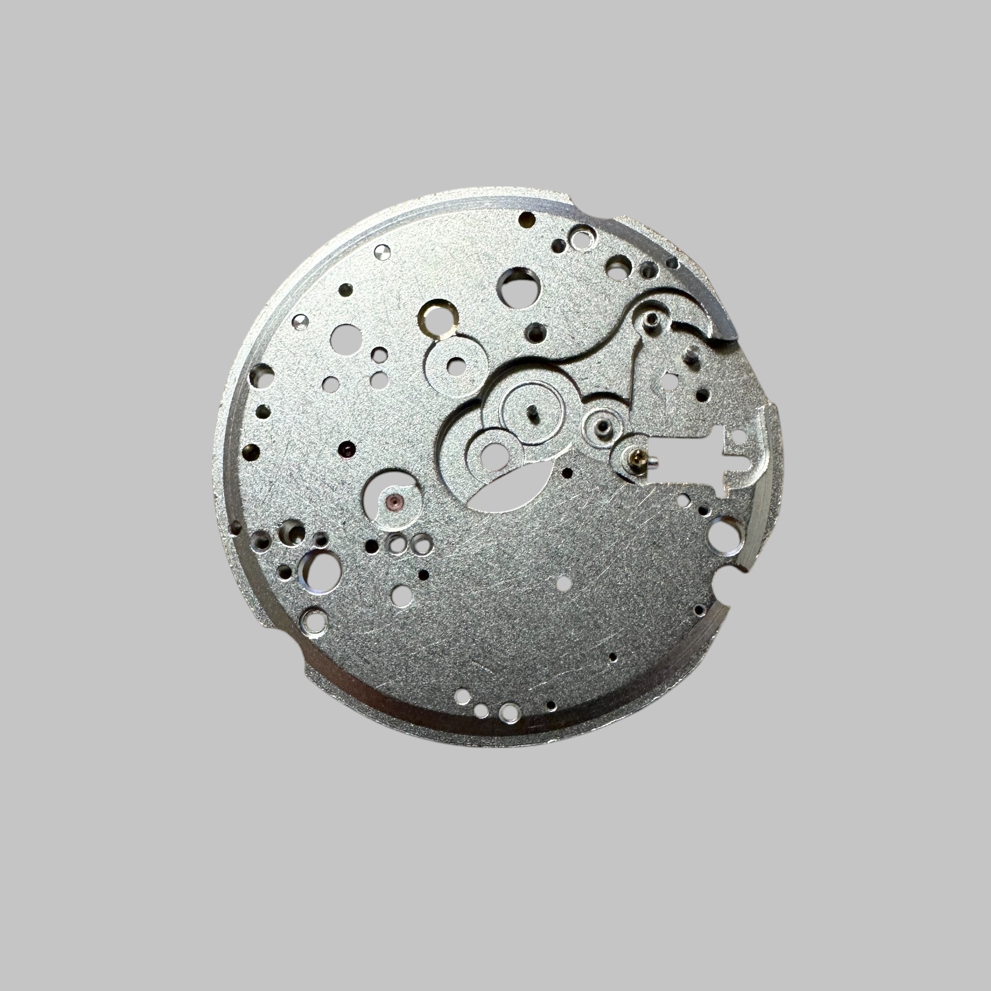 Genuine original vintage mainplate jewelled from HEUER for caliber 7733