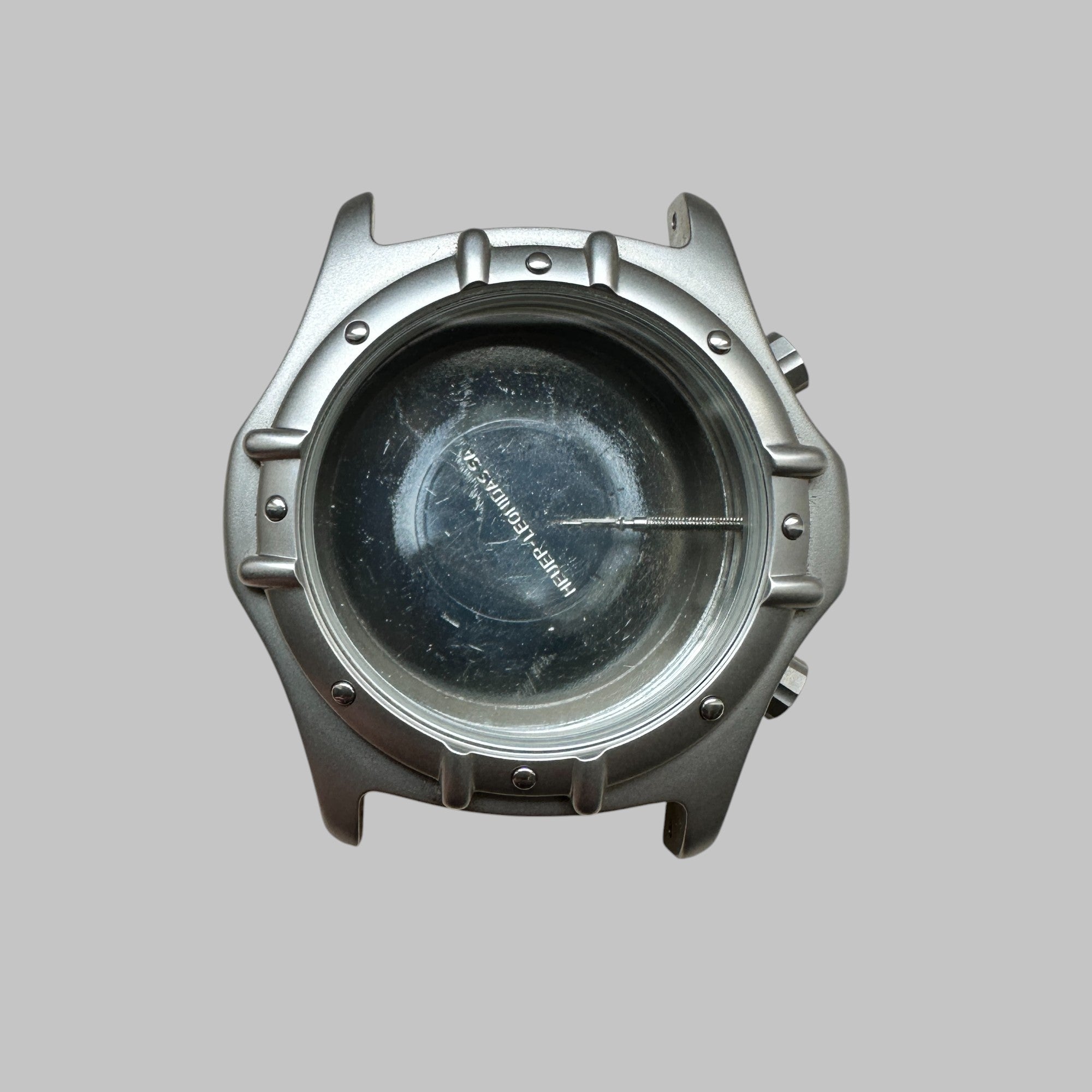 Genuine original vintage case from HEUER for caliber QUARTZ of the model REFERENCE 250.006-1