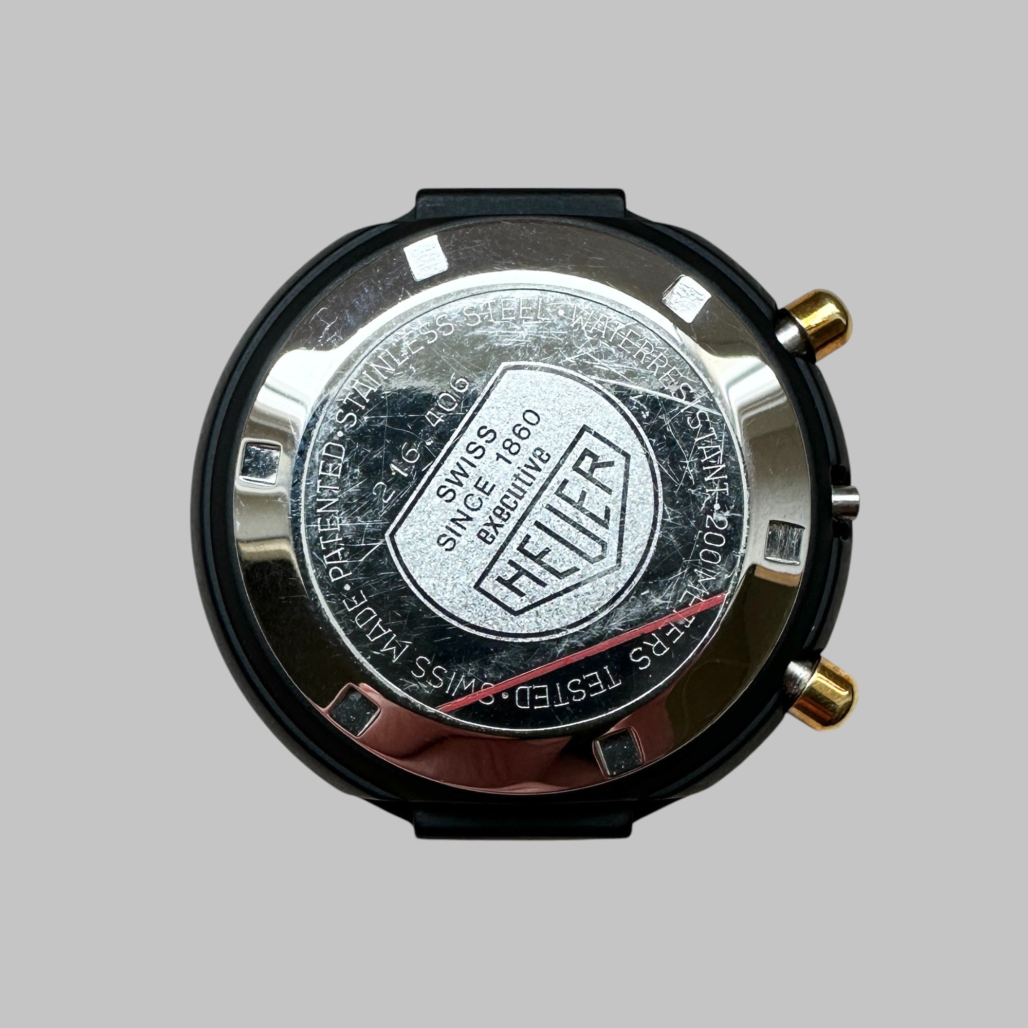 HEUER CAL. QUARTZ - CASE REFERENCE 216.406 MINT