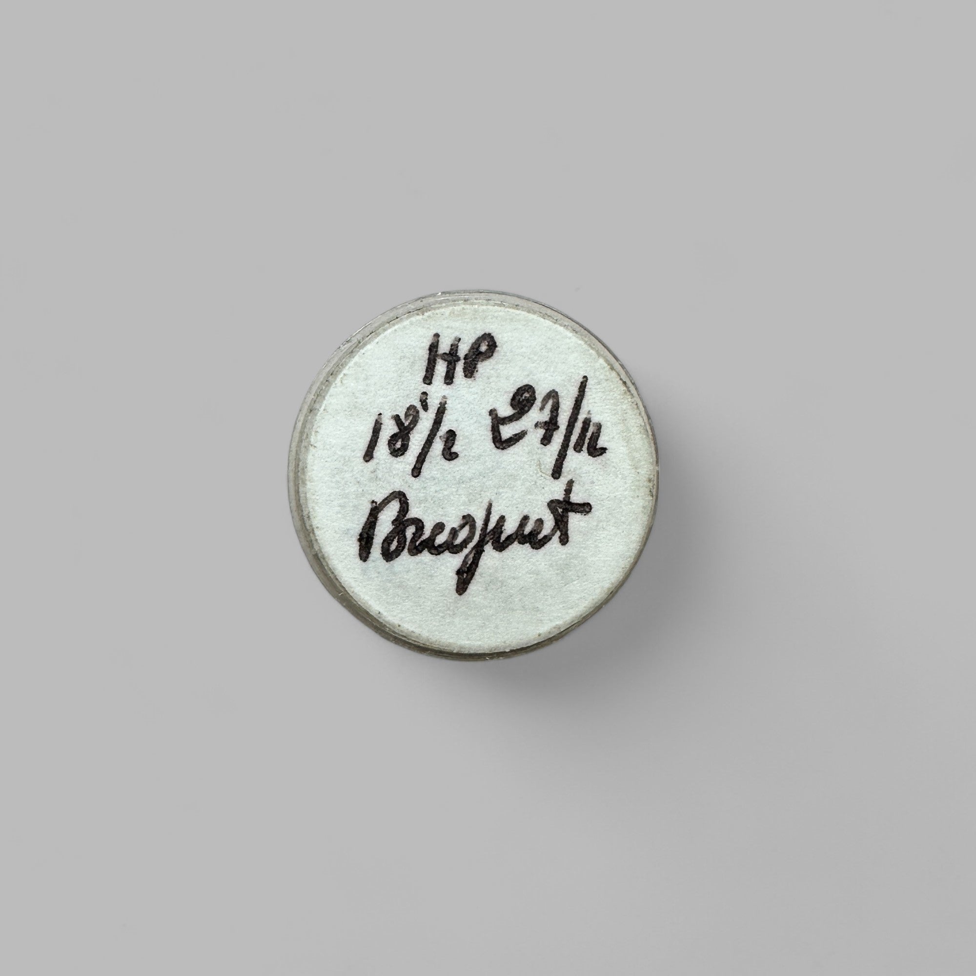 Genuine original vintage complete balance with breguet spiral from HP for caliber 18 1/2 27/12 referenced with nomenclature 721