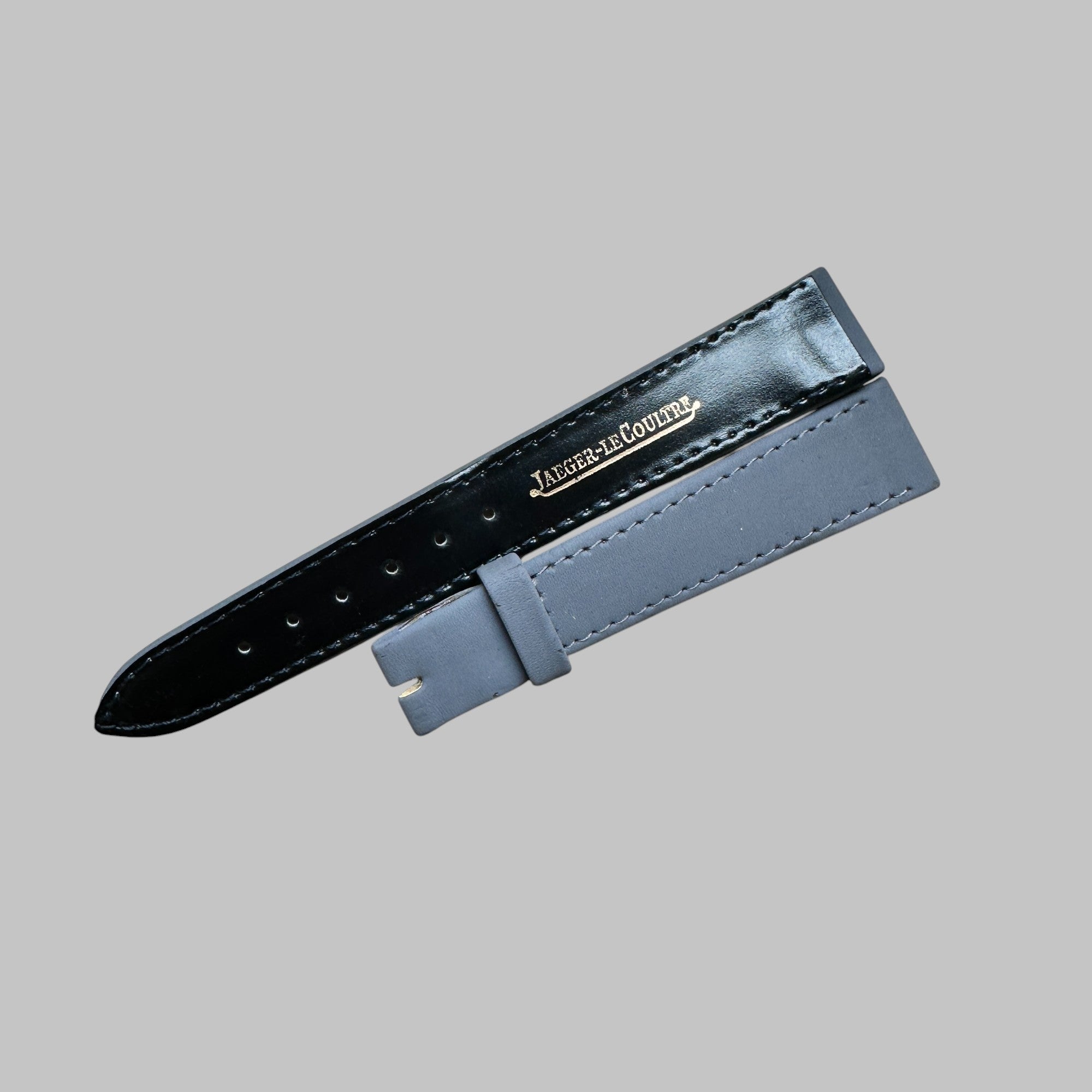 JAEGER LE COULTRE - STRAP MINT, VINTAGE GREY STRAP 16MM/BUCKLE 14MM