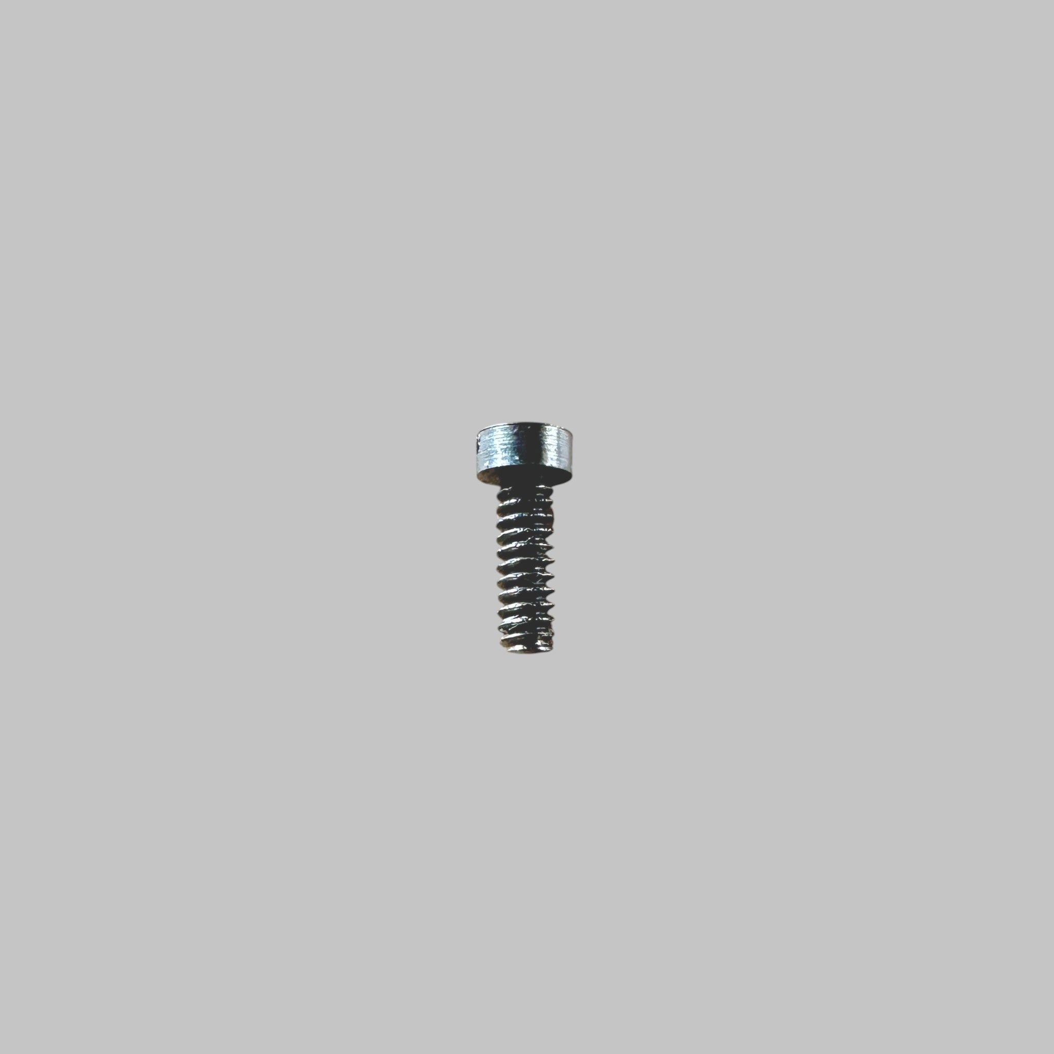 Genuine original vintage train wheel, barrel bridge screw from Jaeger-LeCoultre for caliber 450/4C referenced with nomenclature 5106 - side view