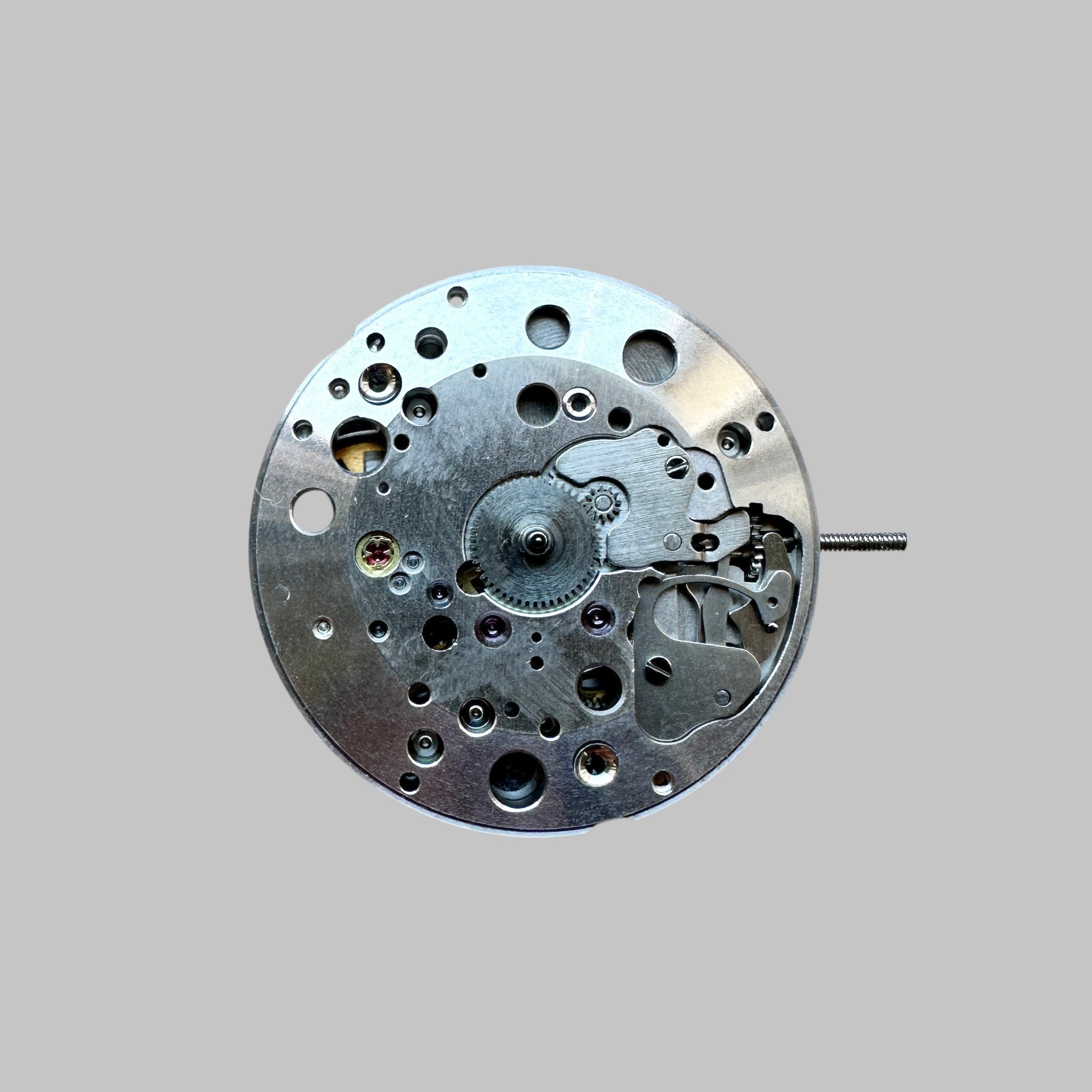 Genuine original vintage movement from Jaeger-LeCoultre for caliber K885 - side view