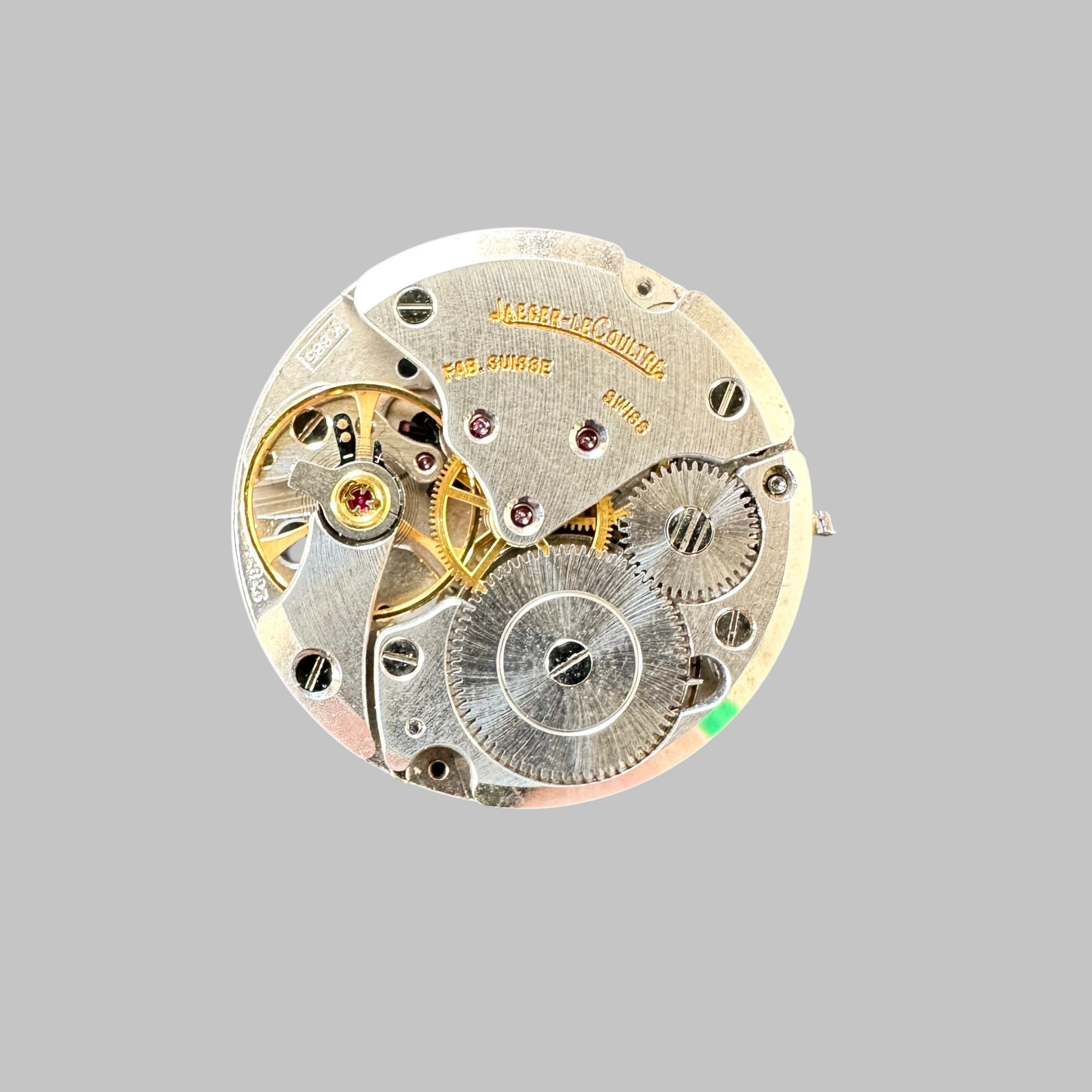Genuine original vintage movement from Jaeger-LeCoultre for caliber K885 - side view