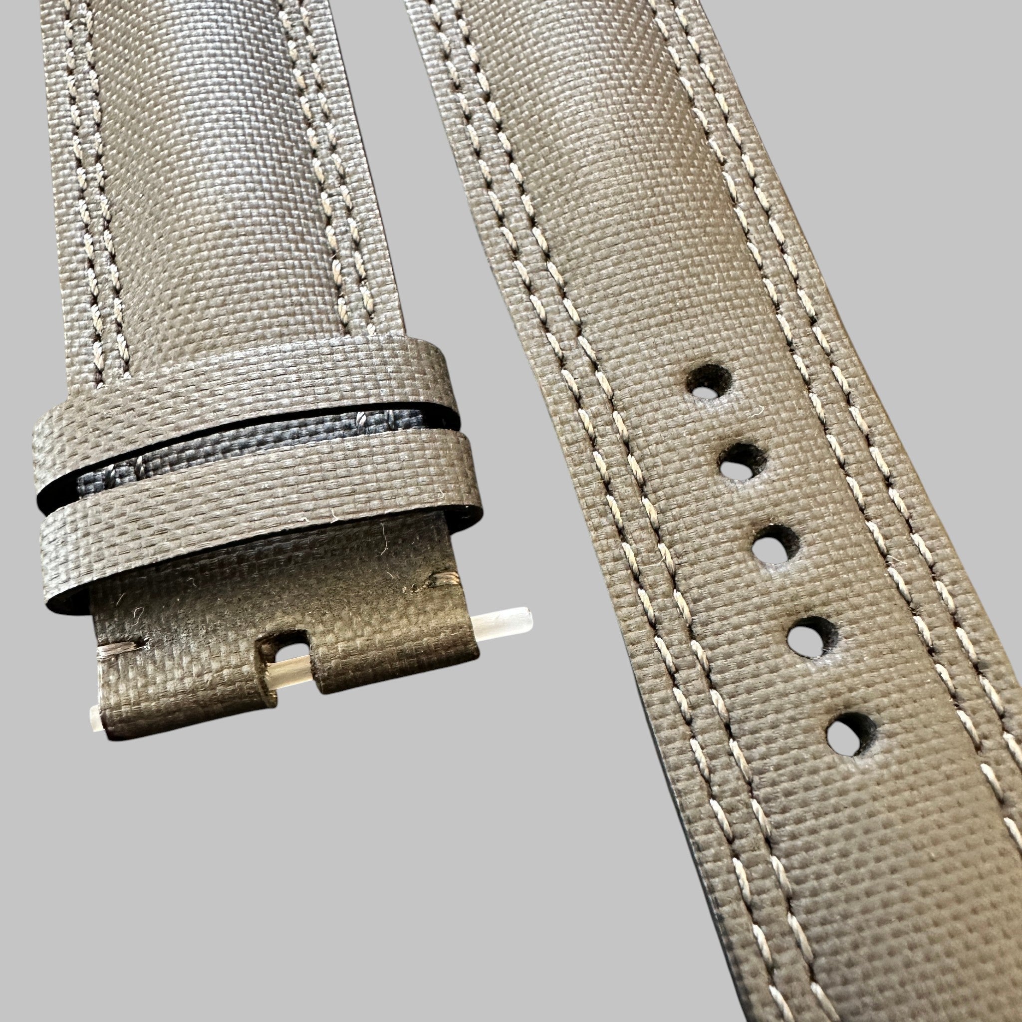 Genuine original vintage strap from Jaeger-LeCoultre - side view