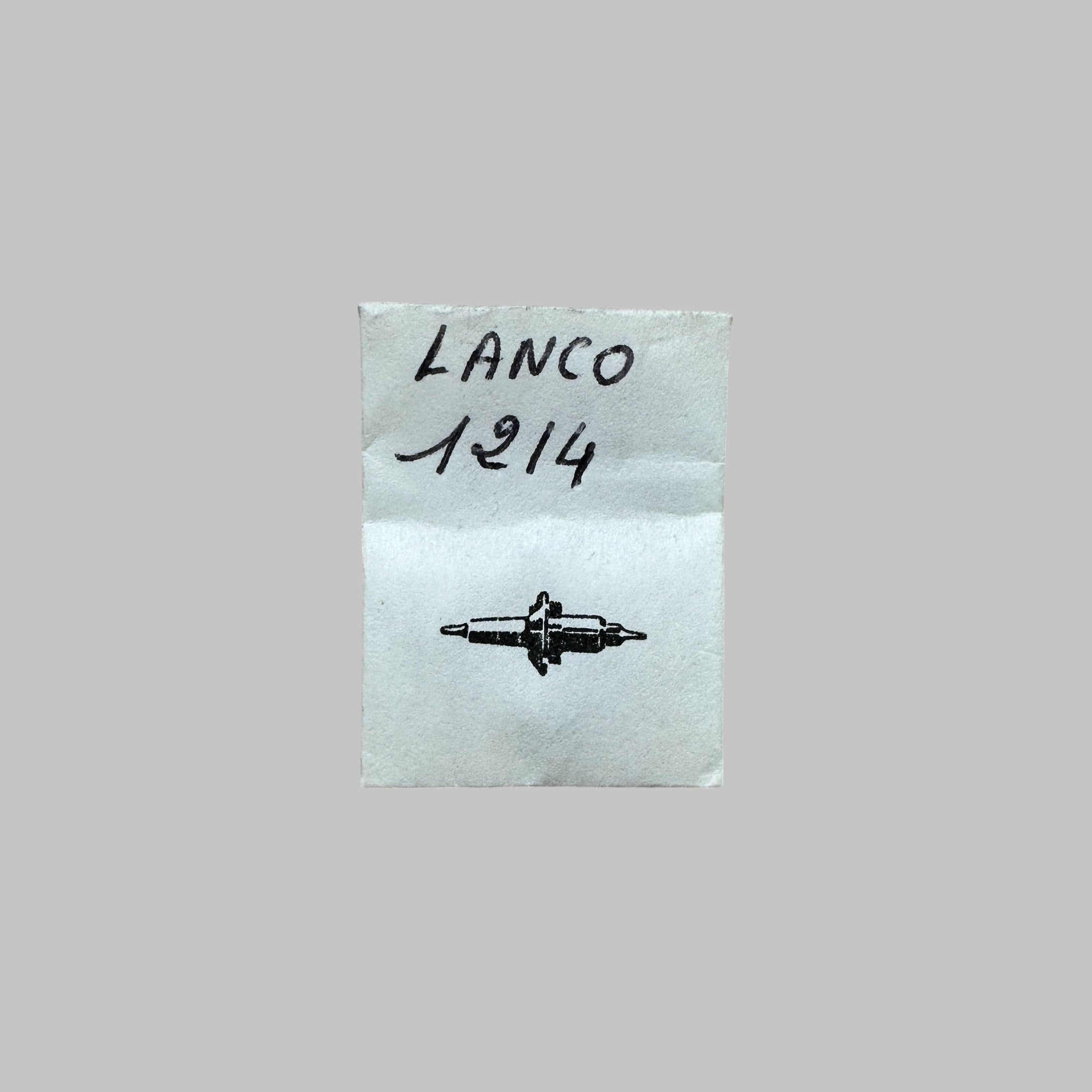 Genuine original vintage balance staff from LANCO for caliber 1214