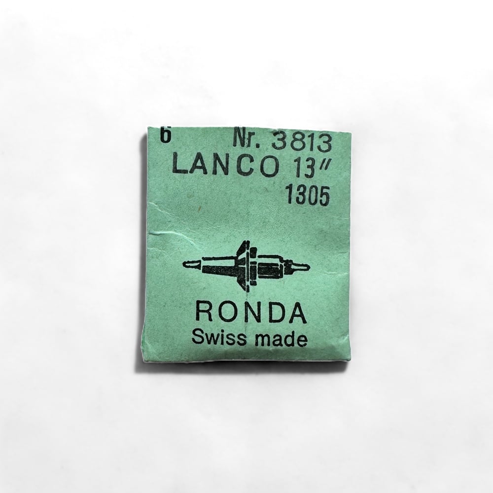 Genuine original vintage balance staff from LANCO for caliber 1305