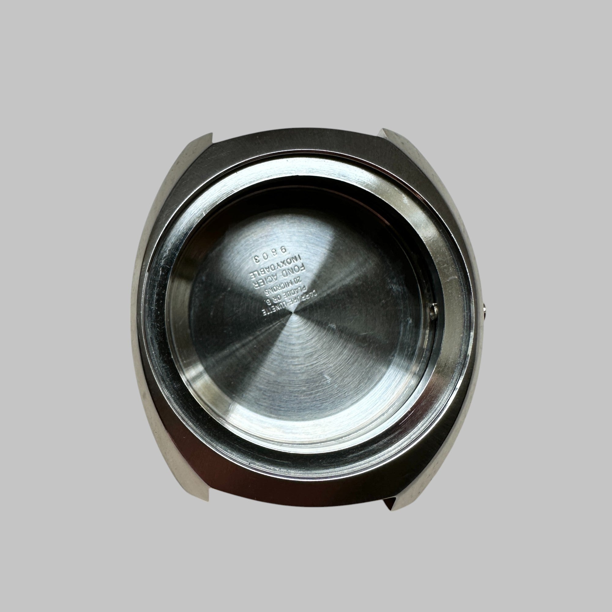 Genuine original vintage case from LEMANIA for caliber 1340-1341 of the model REFERENCE 9803