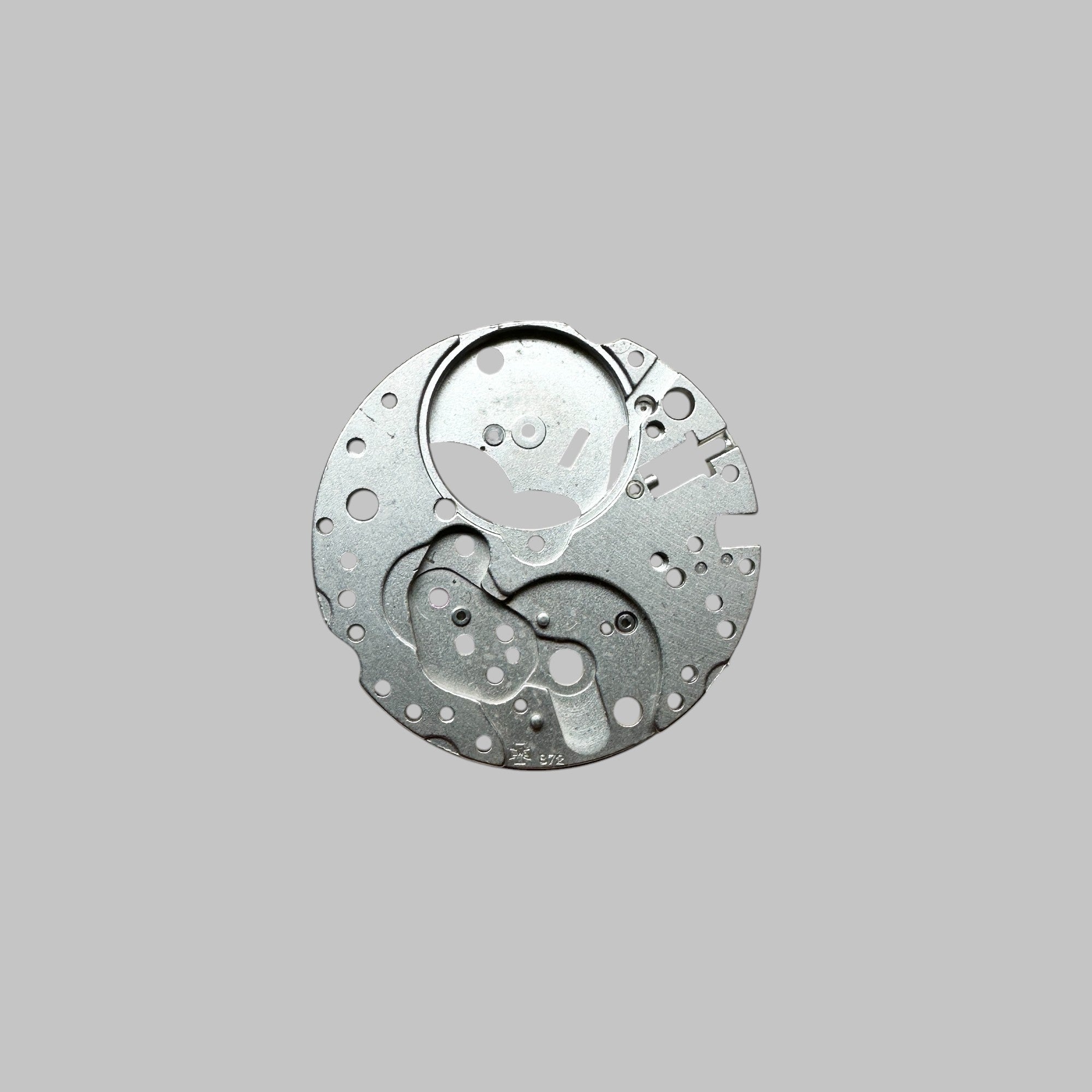 Genuine original vintage mainplate from LEMANIA for caliber 1878 referenced with nomenclature 100