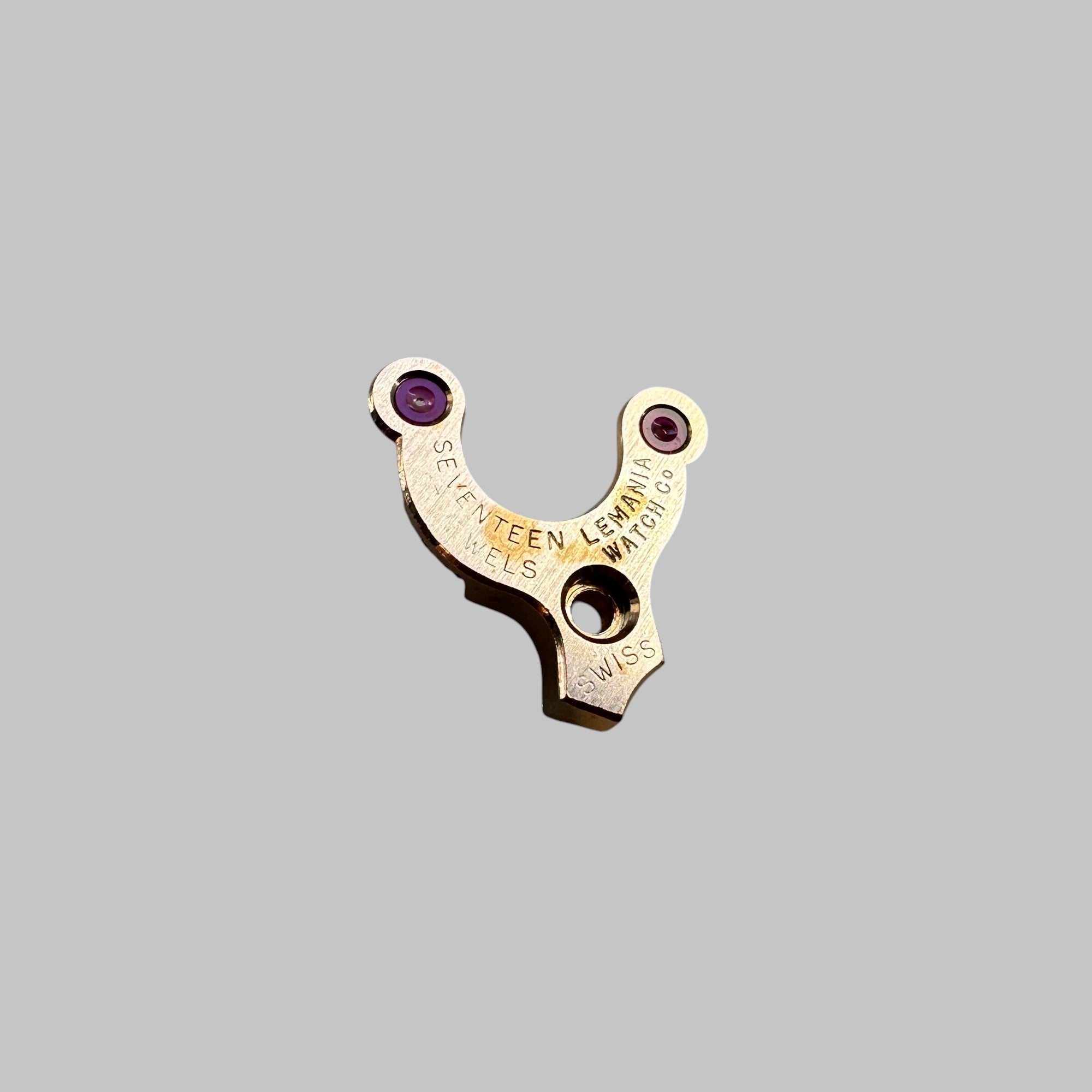 Genuine original vintage chronograph bridge from LEMANIA for caliber 27CH referenced with nomenclature 8500