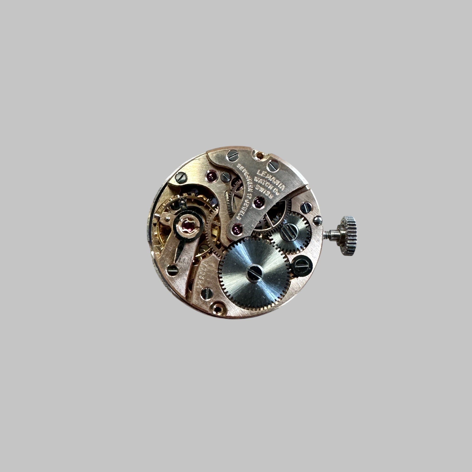 LEMANIA CAL. 4450 - INCOMPLETE MOVEMENT GOOD, MECHANICAL. HOUR WHEEL MISSING