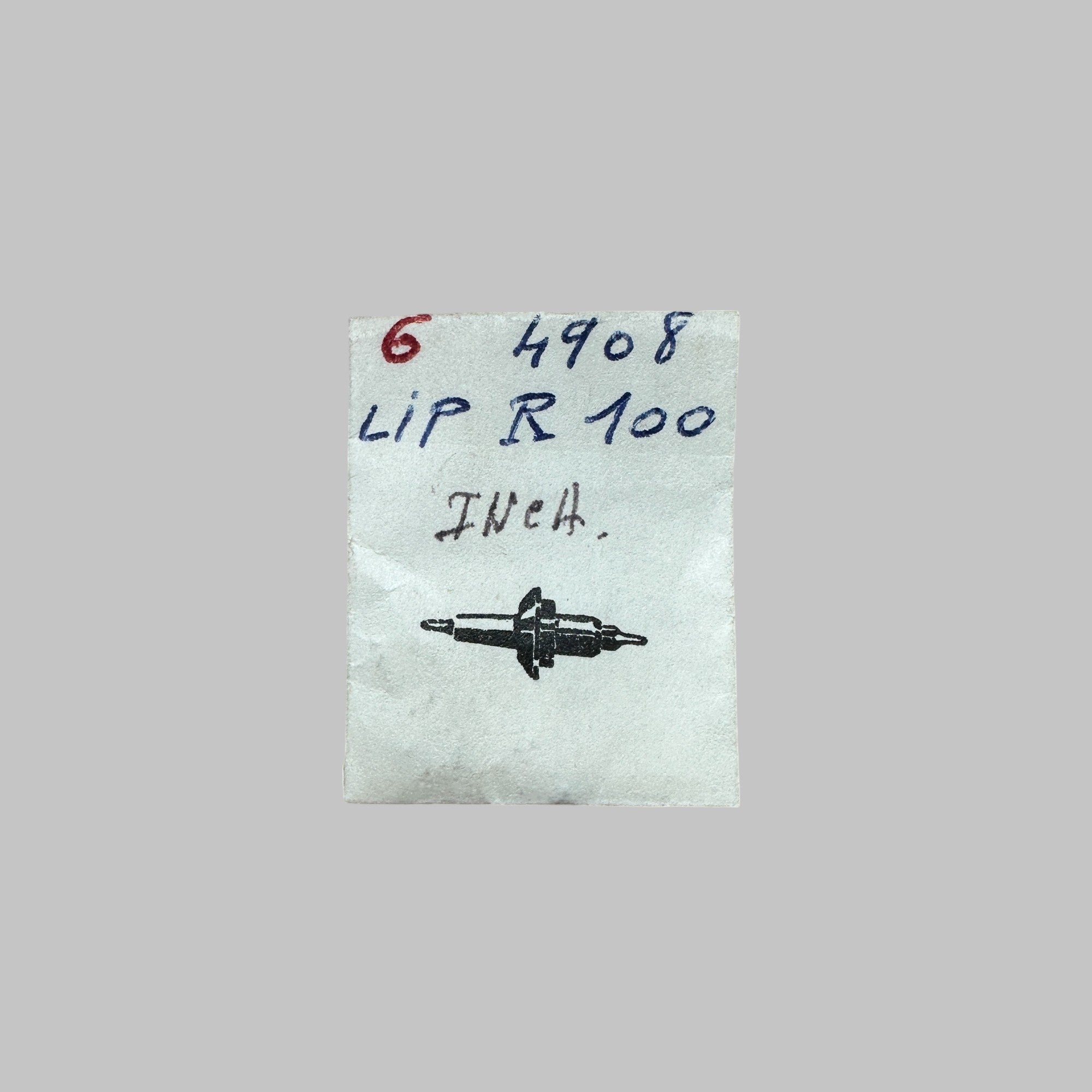 Genuine original vintage balance staff from LIP for caliber R100