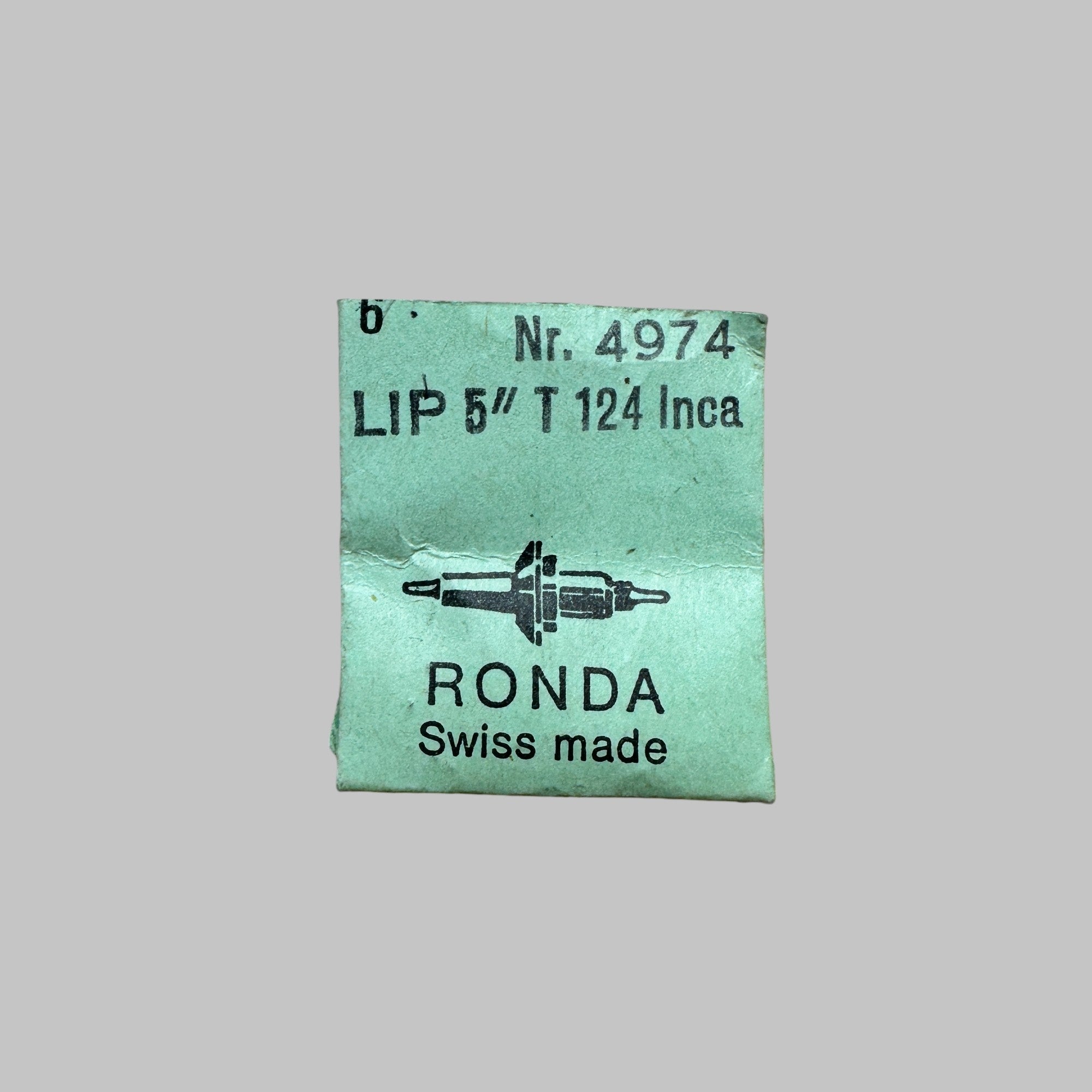 Genuine original vintage balance staff from LIP for caliber T124