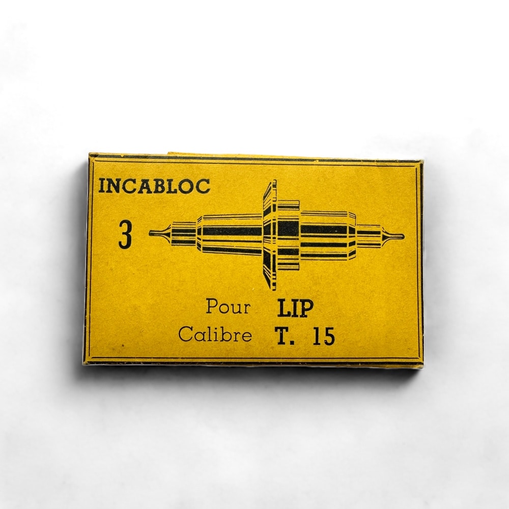 Genuine original vintage balance staff from LIP for caliber T15