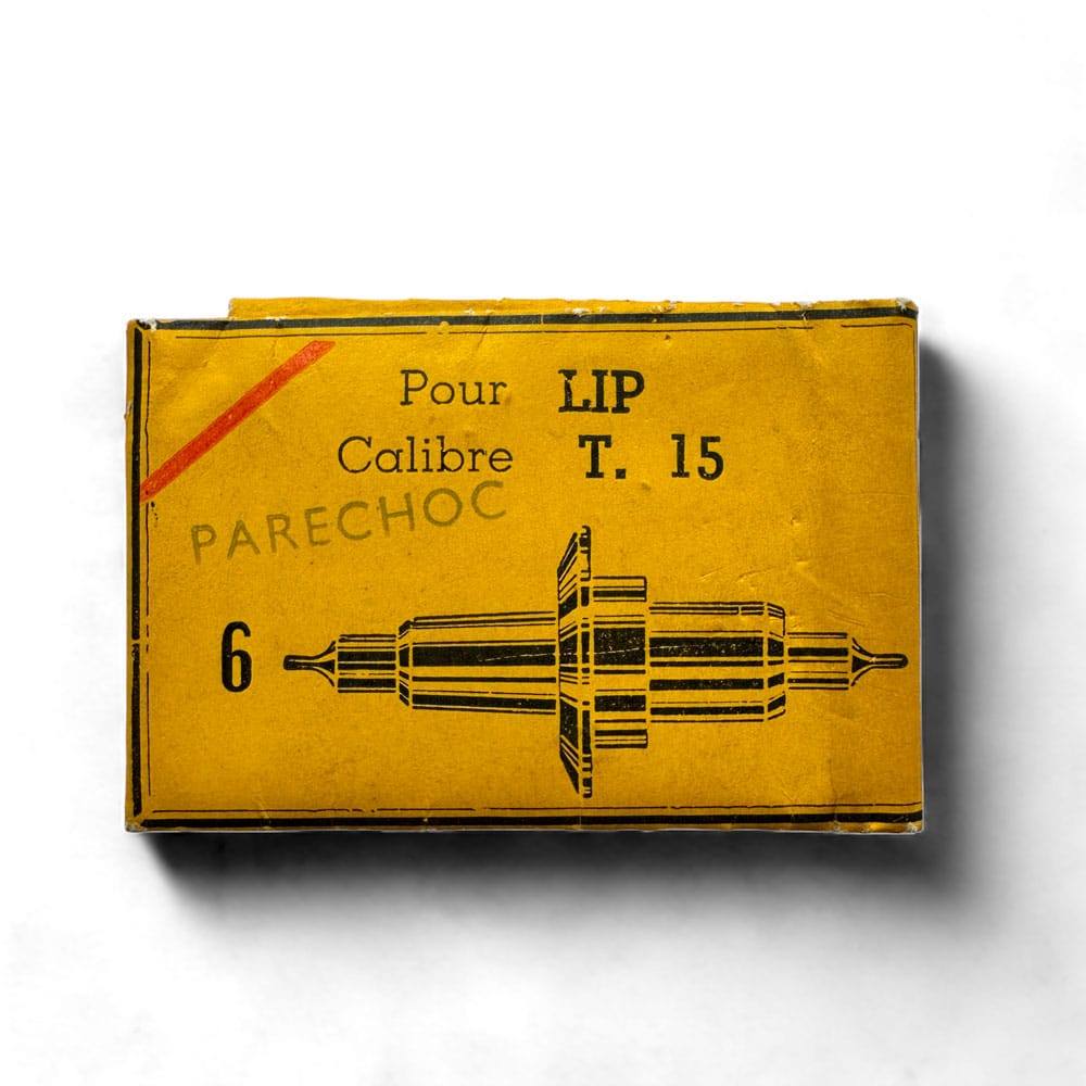 Genuine original vintage balance staff from LIP for caliber T15