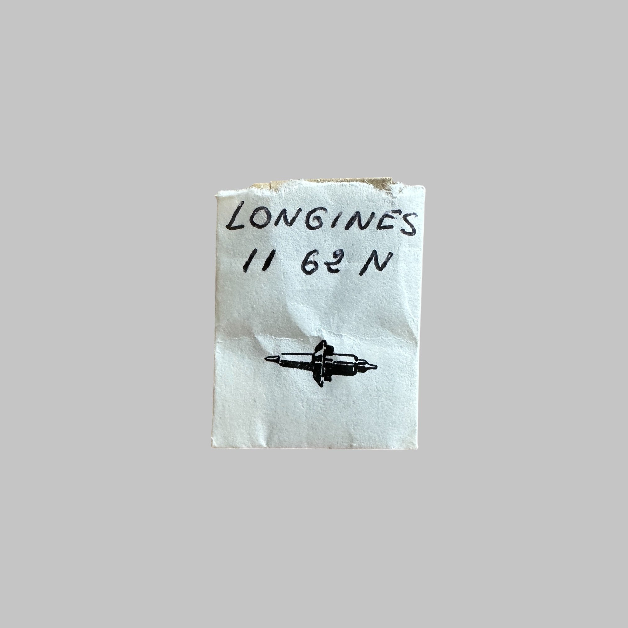 Genuine original vintage balance staff from LONGINES for caliber 11 62N