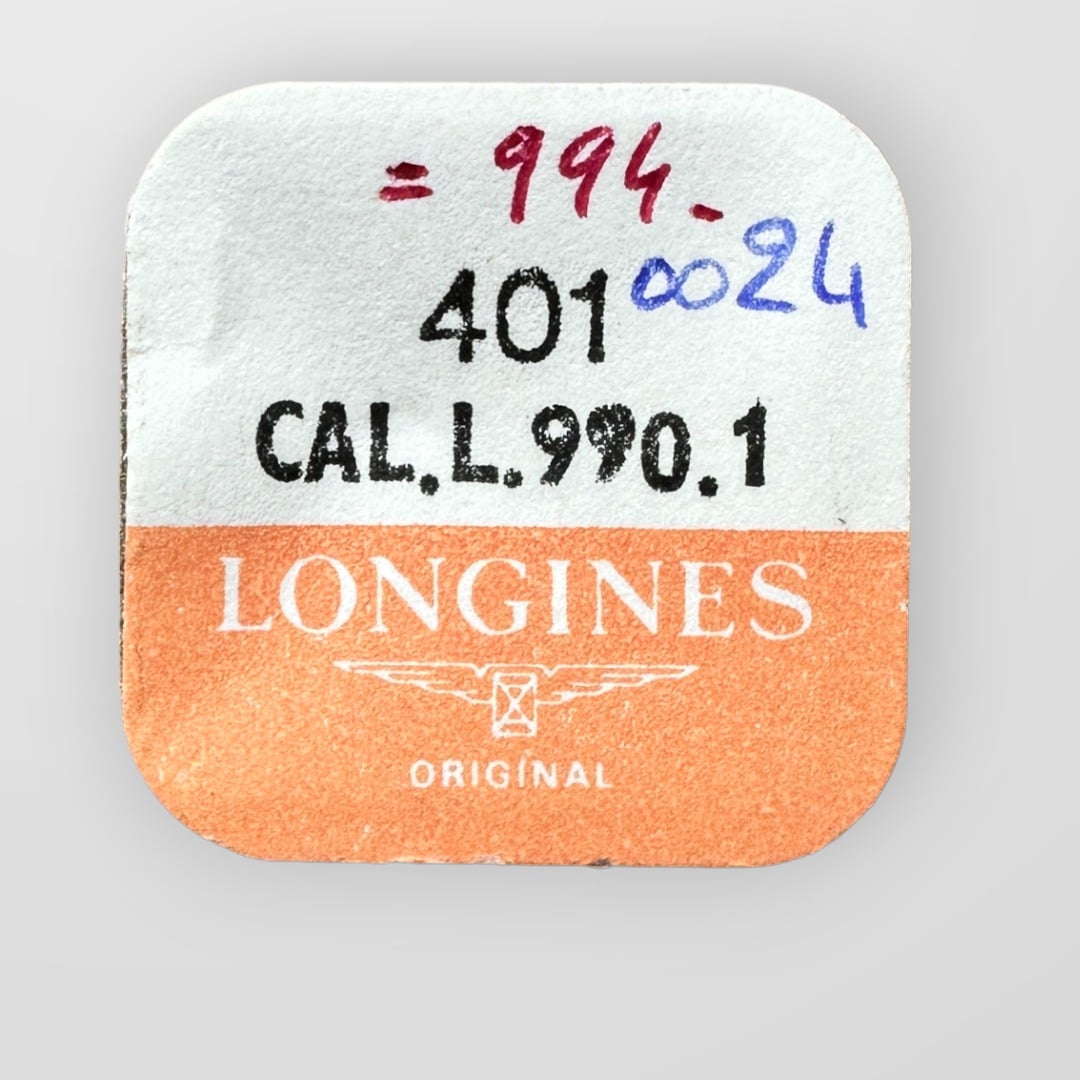 Genuine original vintage stem from LONGINES for caliber 990.1 referenced with nomenclature 401