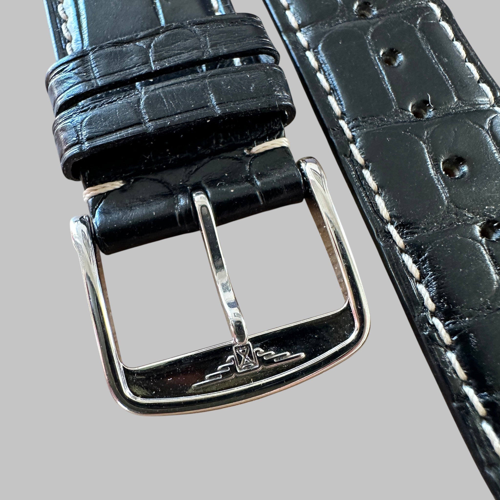 Longines strap black