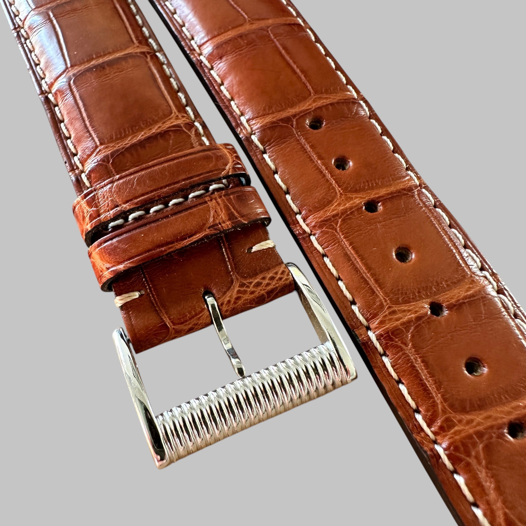 Longines strap brown