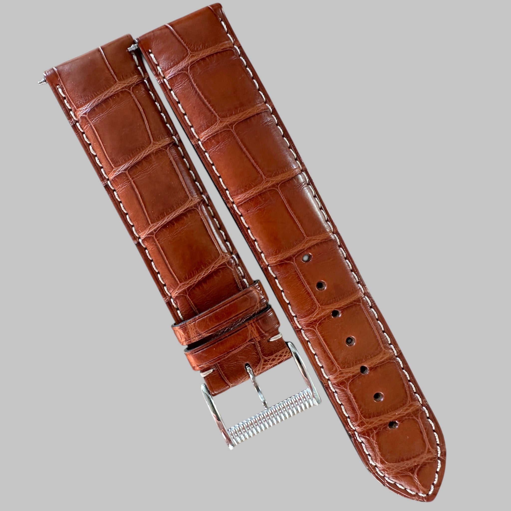 Longines strap brown