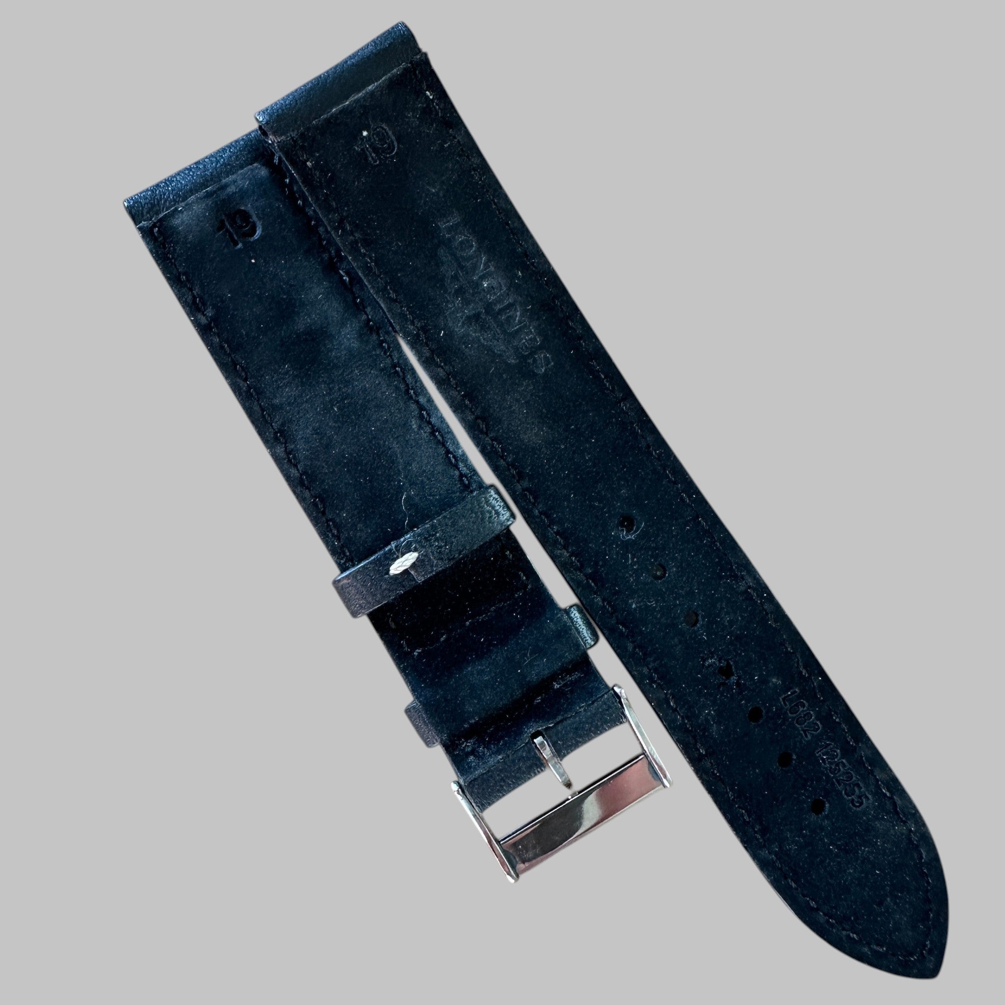 Longines strap black
